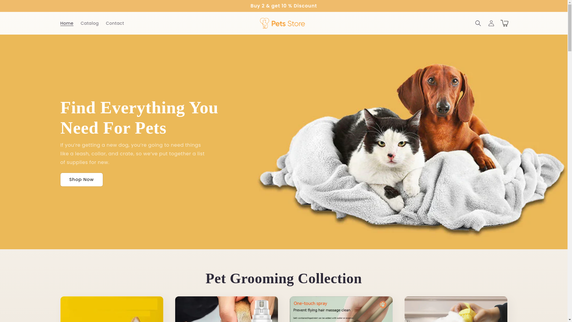 website screenshot of https://followthepawprints.com/