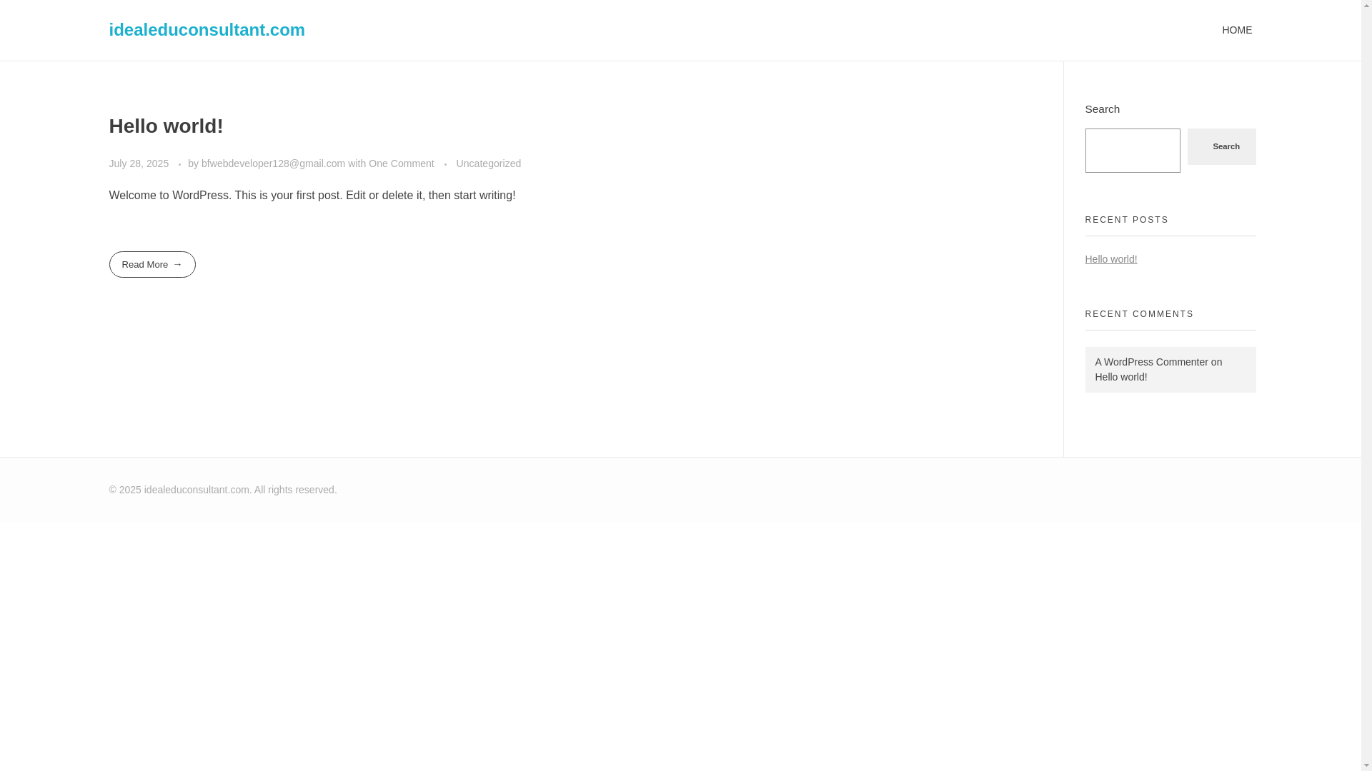 website screenshot of https://idealeduconsultant.com/