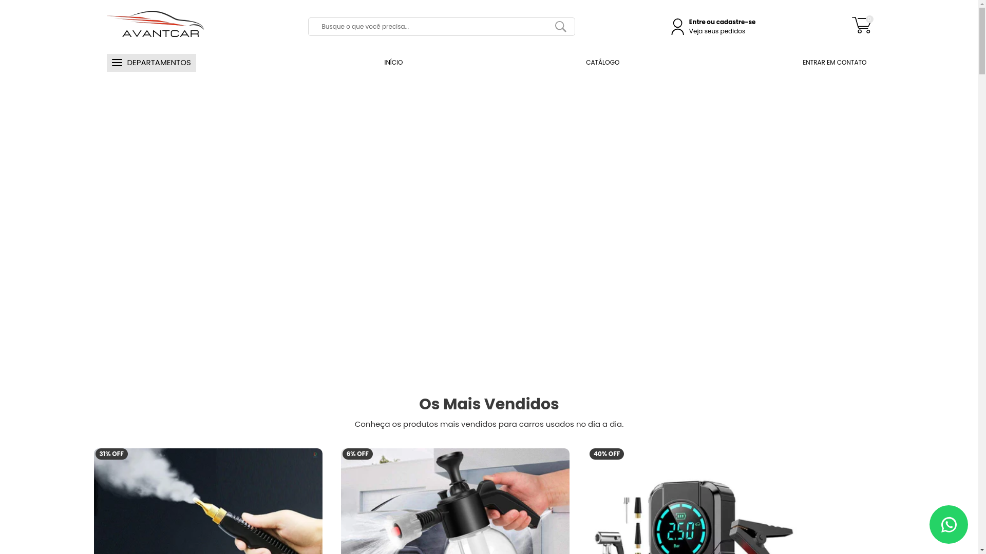 website screenshot of https://avantcarbrasil.com/