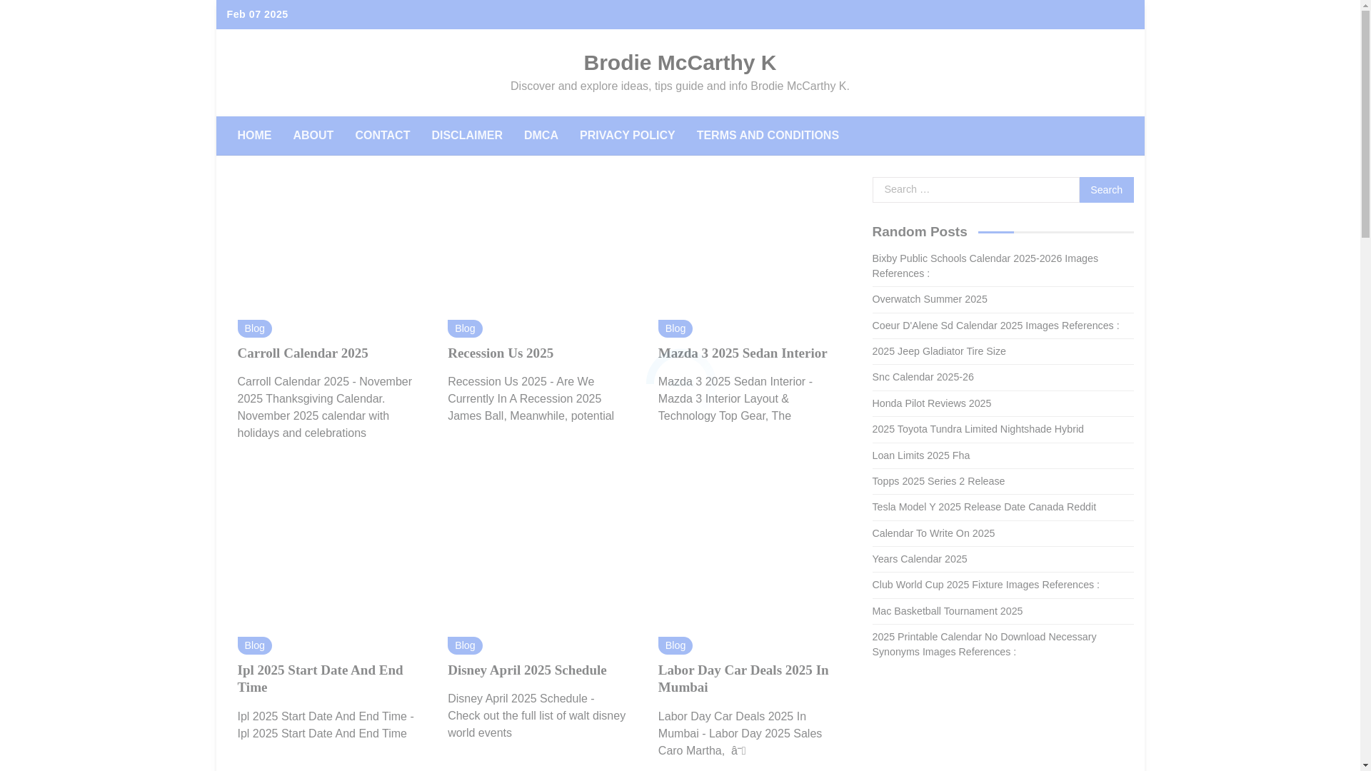 website screenshot of https://brodiemccarthyk.pages.dev/