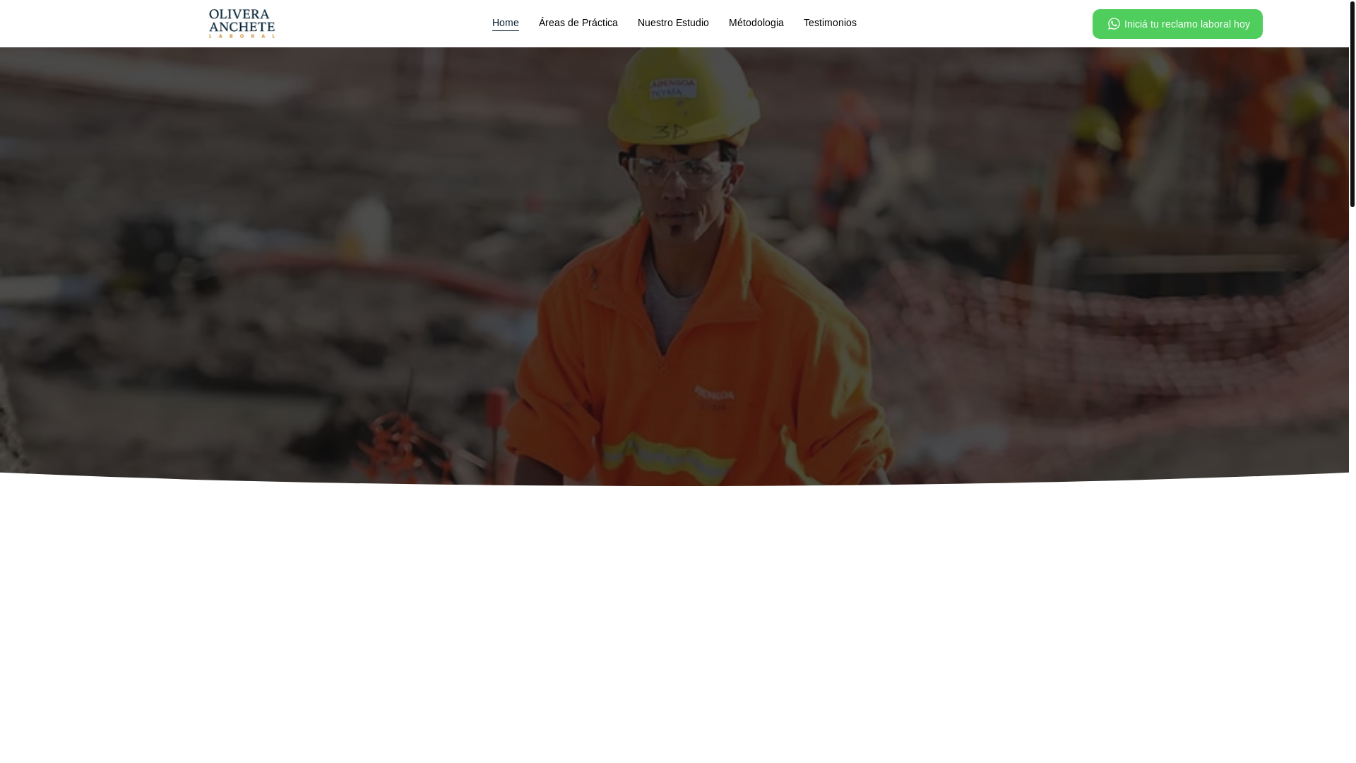website screenshot of https://oliveraachetelaboral.com/
