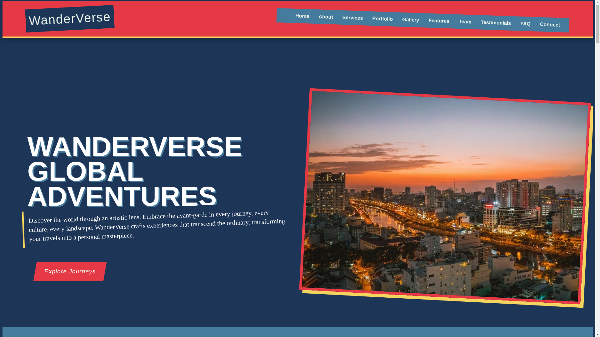 website screenshot of https://wanderverseglobal.pages.dev/