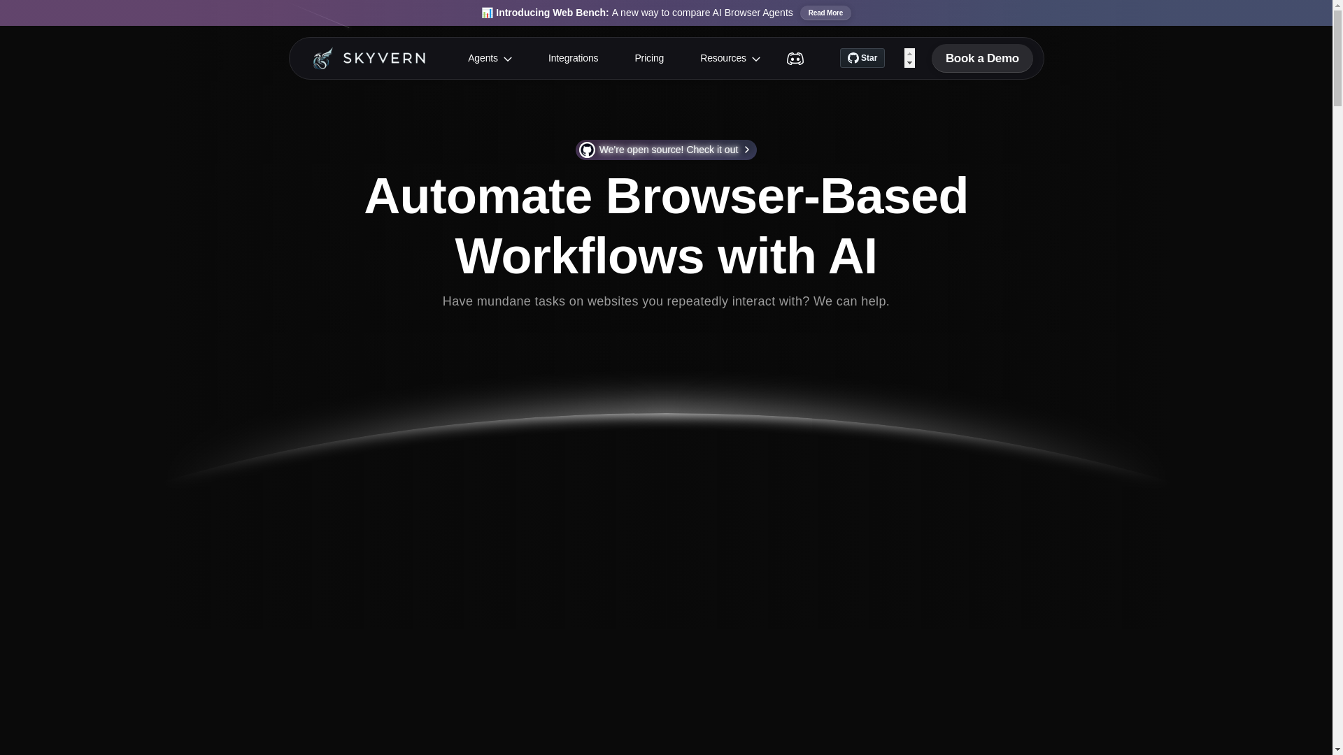 website screenshot of https://skyvernbuilderai.com/
