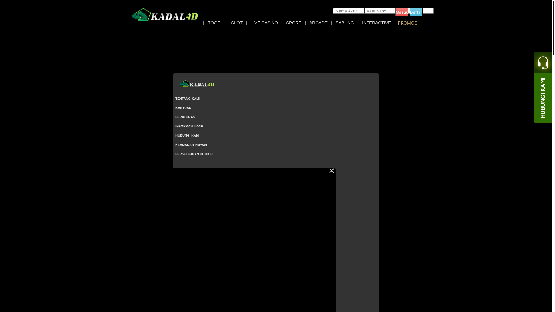 website screenshot of https://kadal4dgod.xyz/