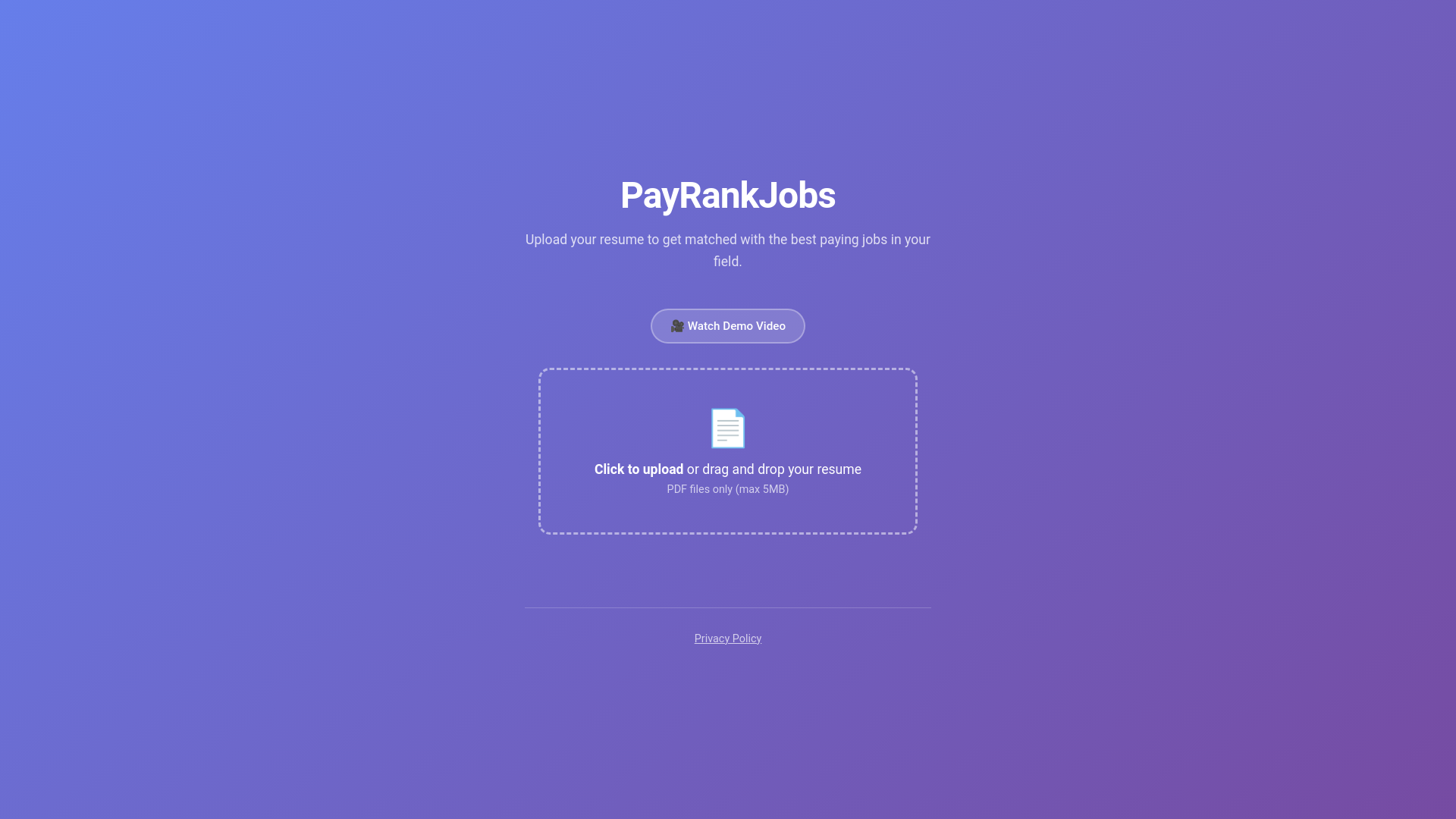 website screenshot of https://payrankjobs.pages.dev/