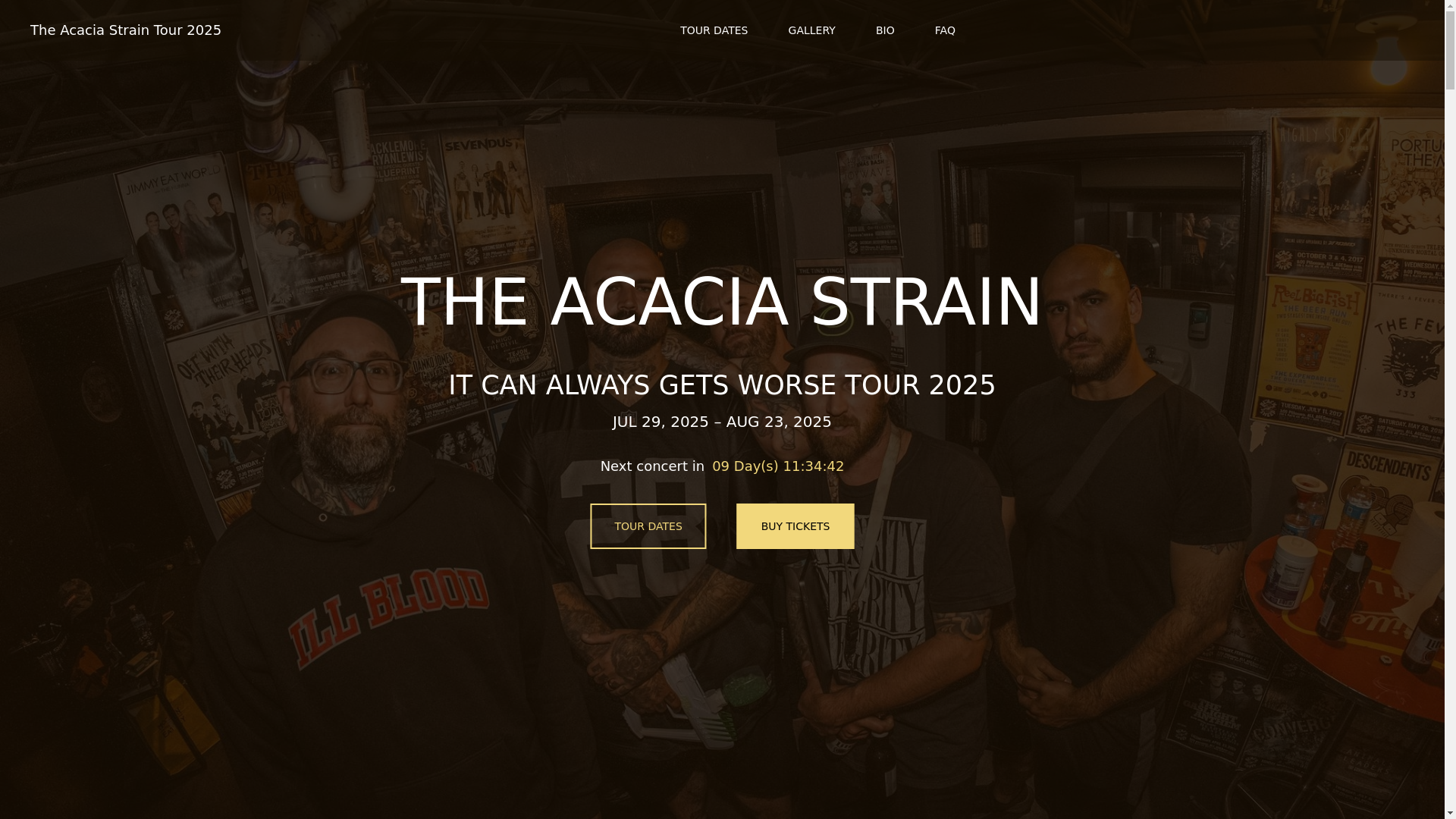 website screenshot of https://theacaciastraintour-com-github-io.pages.dev/