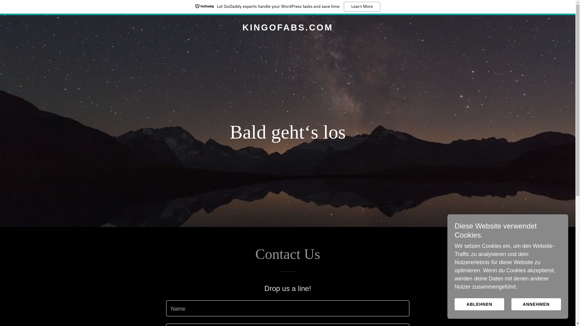 website screenshot of https://kingofabs.com/