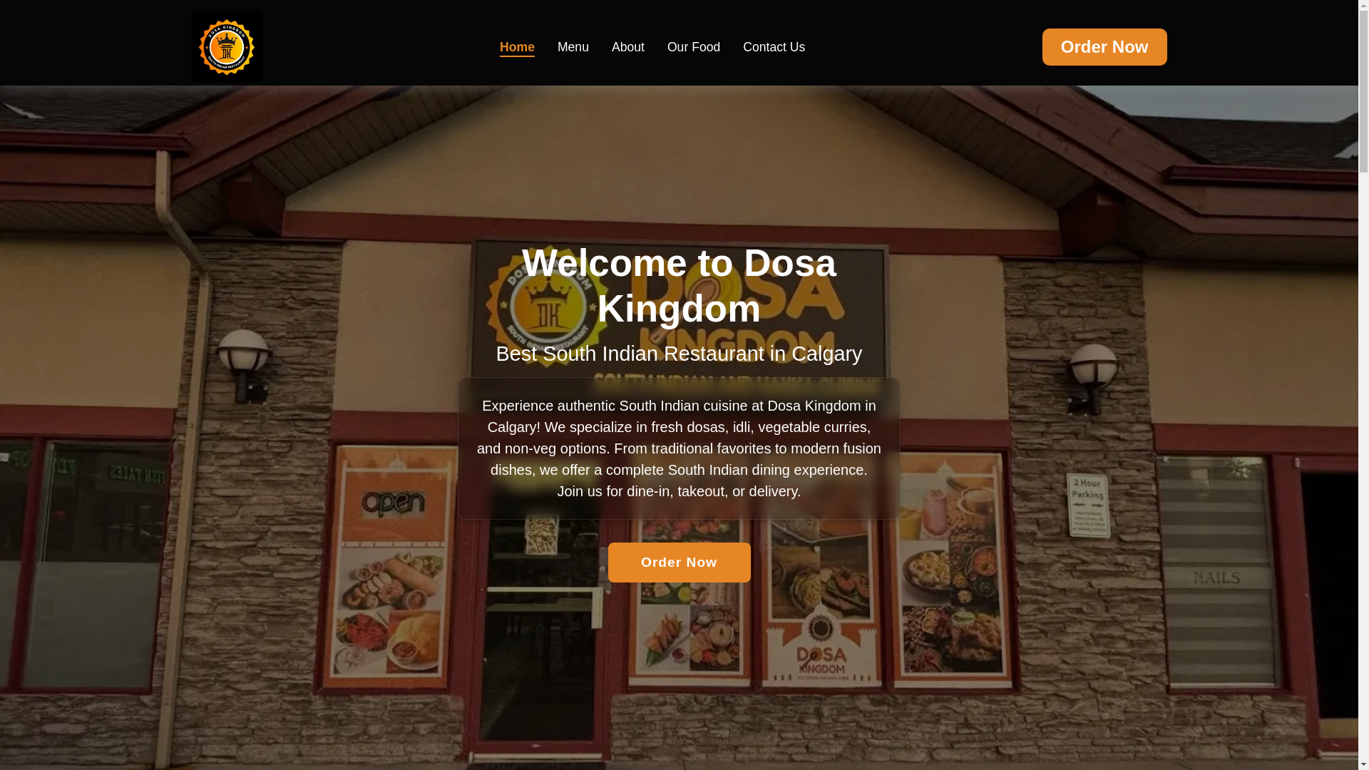 website screenshot of https://dosa-kingdom-macleod-trail-calgary.pages.dev/