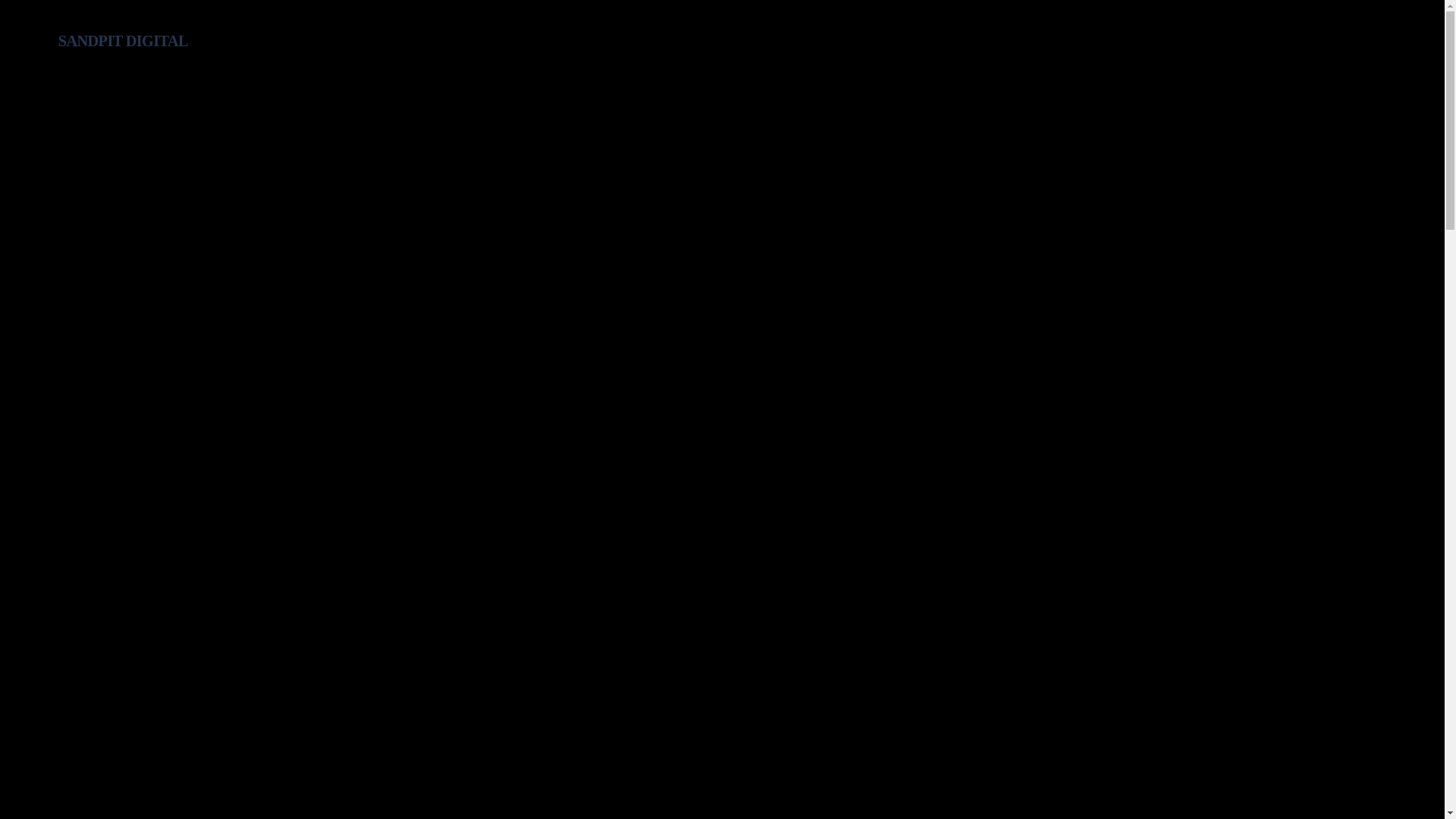 website screenshot of https://sandpitdigital.com/
