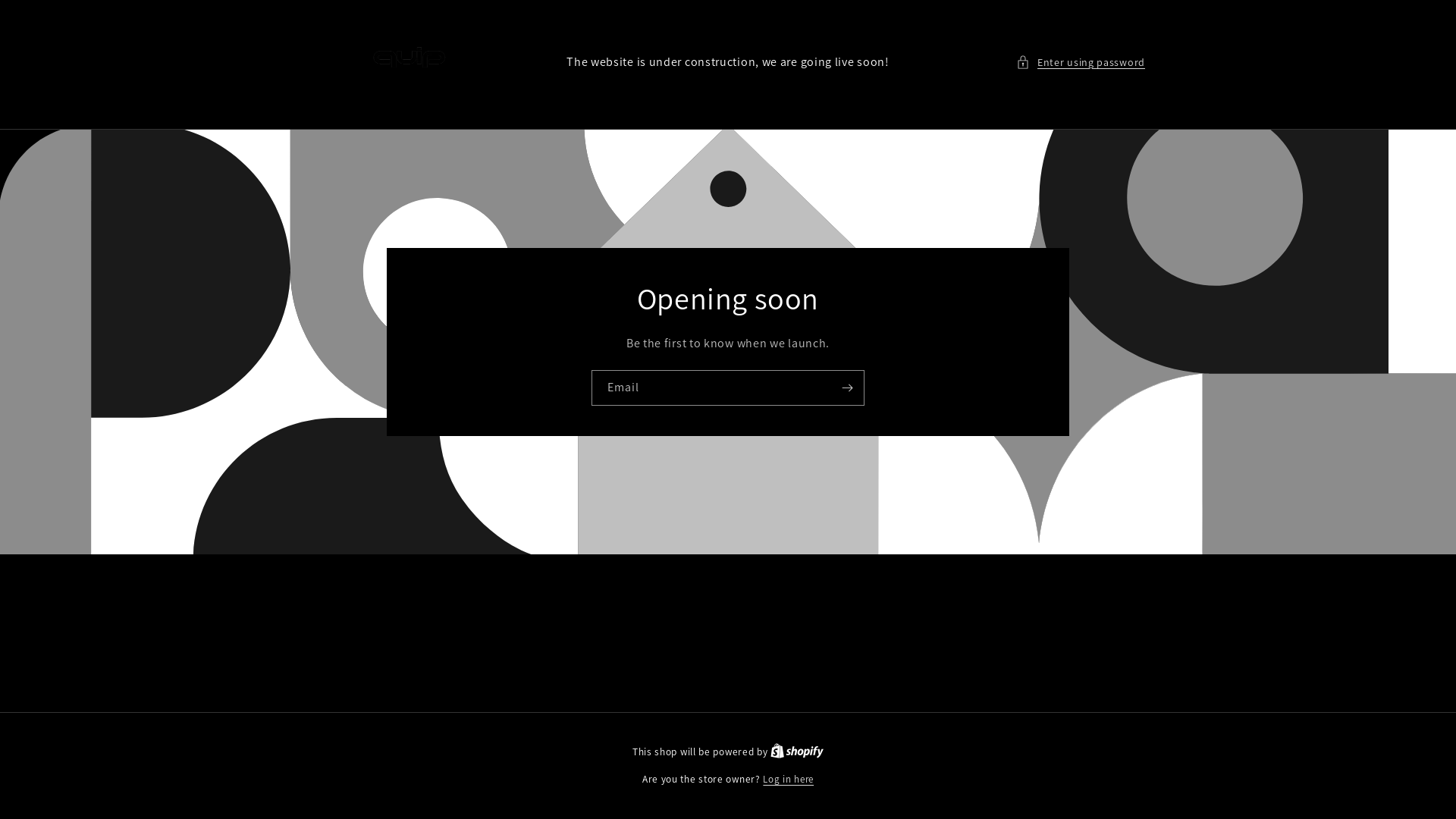 website screenshot of https://quip-store.com/