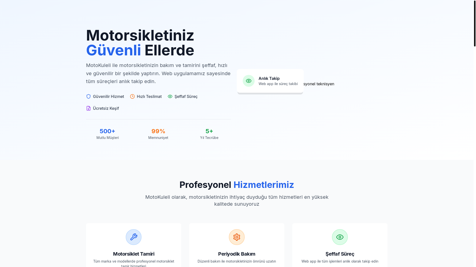 website screenshot of https://motokuleli.com/