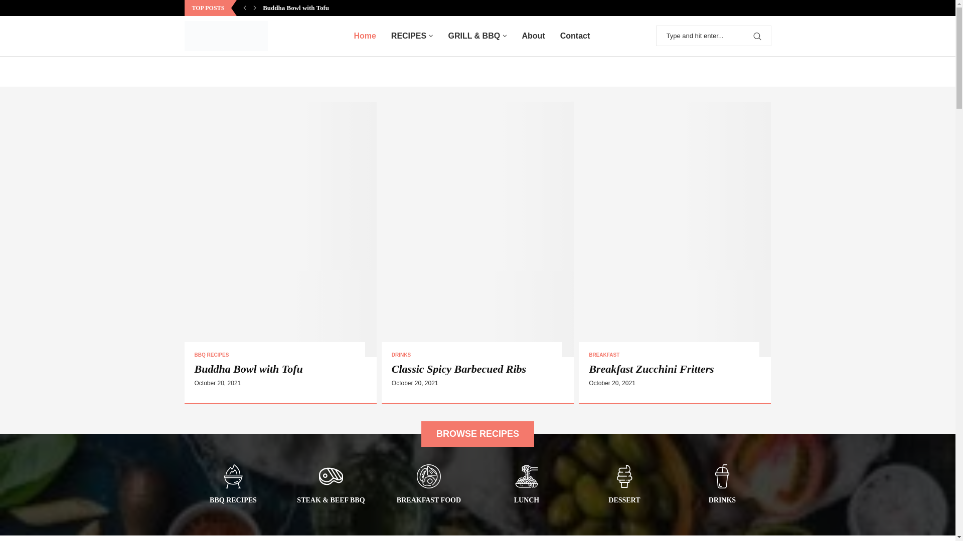 website screenshot of https://rikarecipes.com/