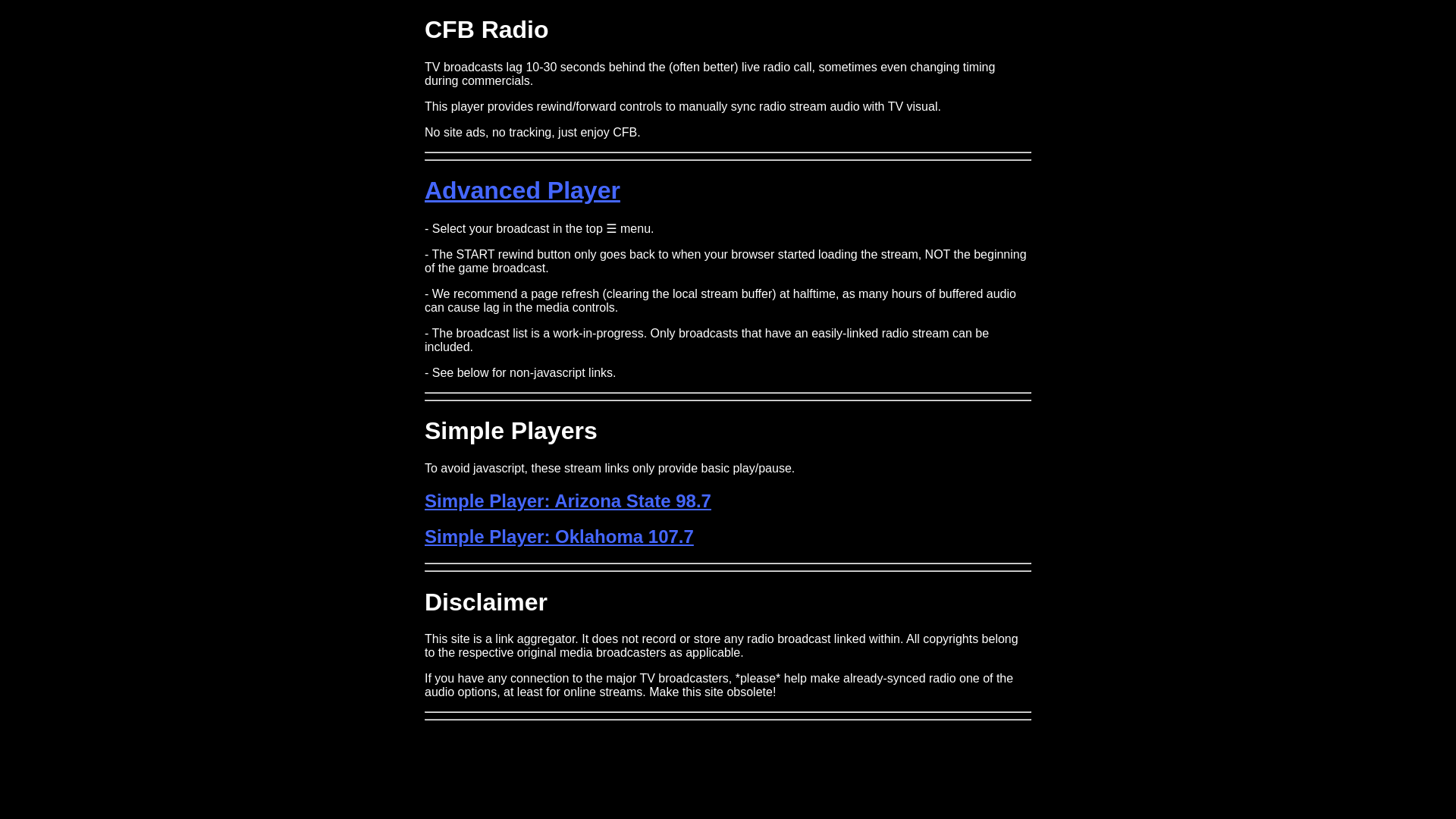website screenshot of https://hex.cloud/radio