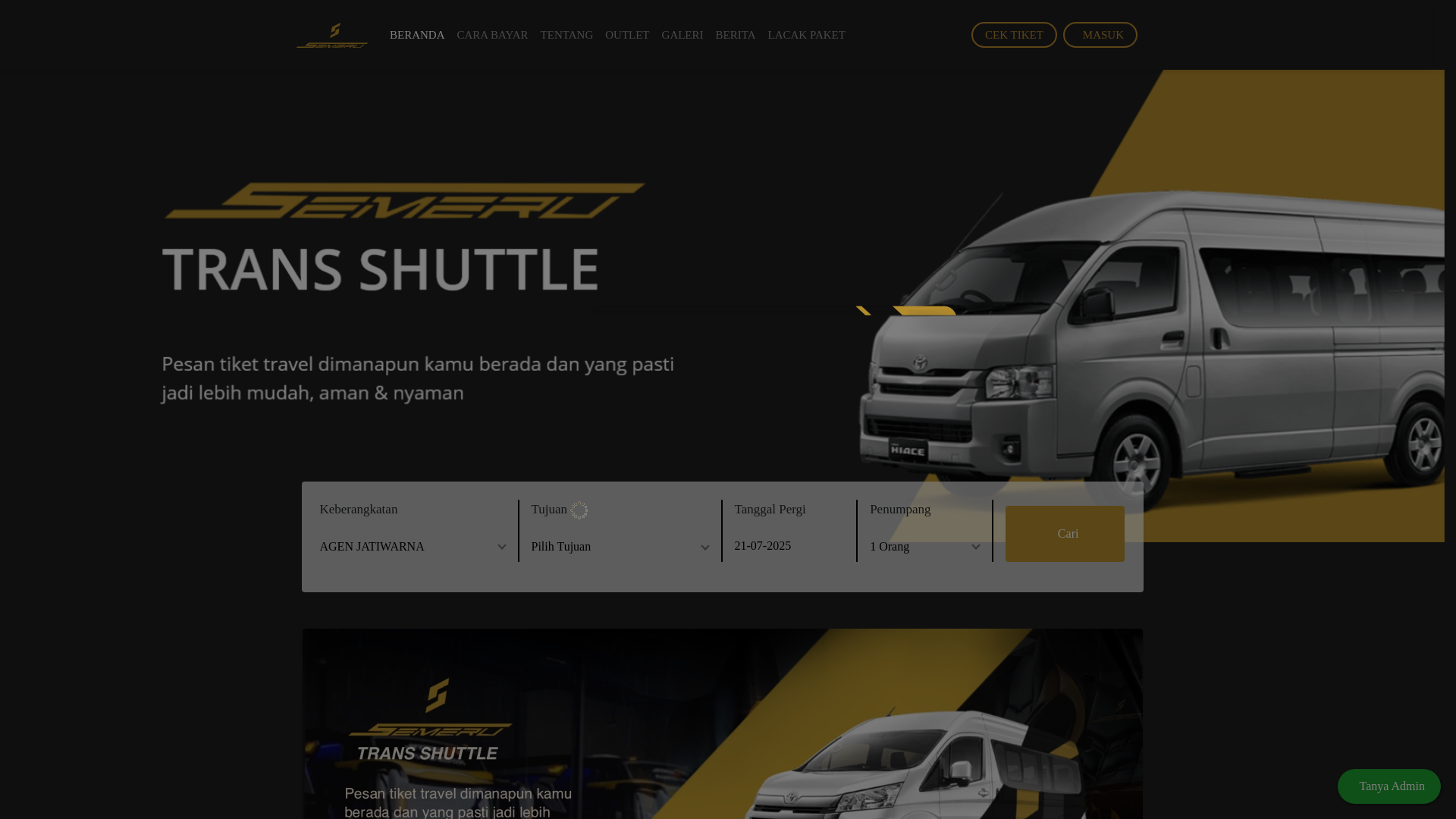website screenshot of https://siapapunitu2.shop/
