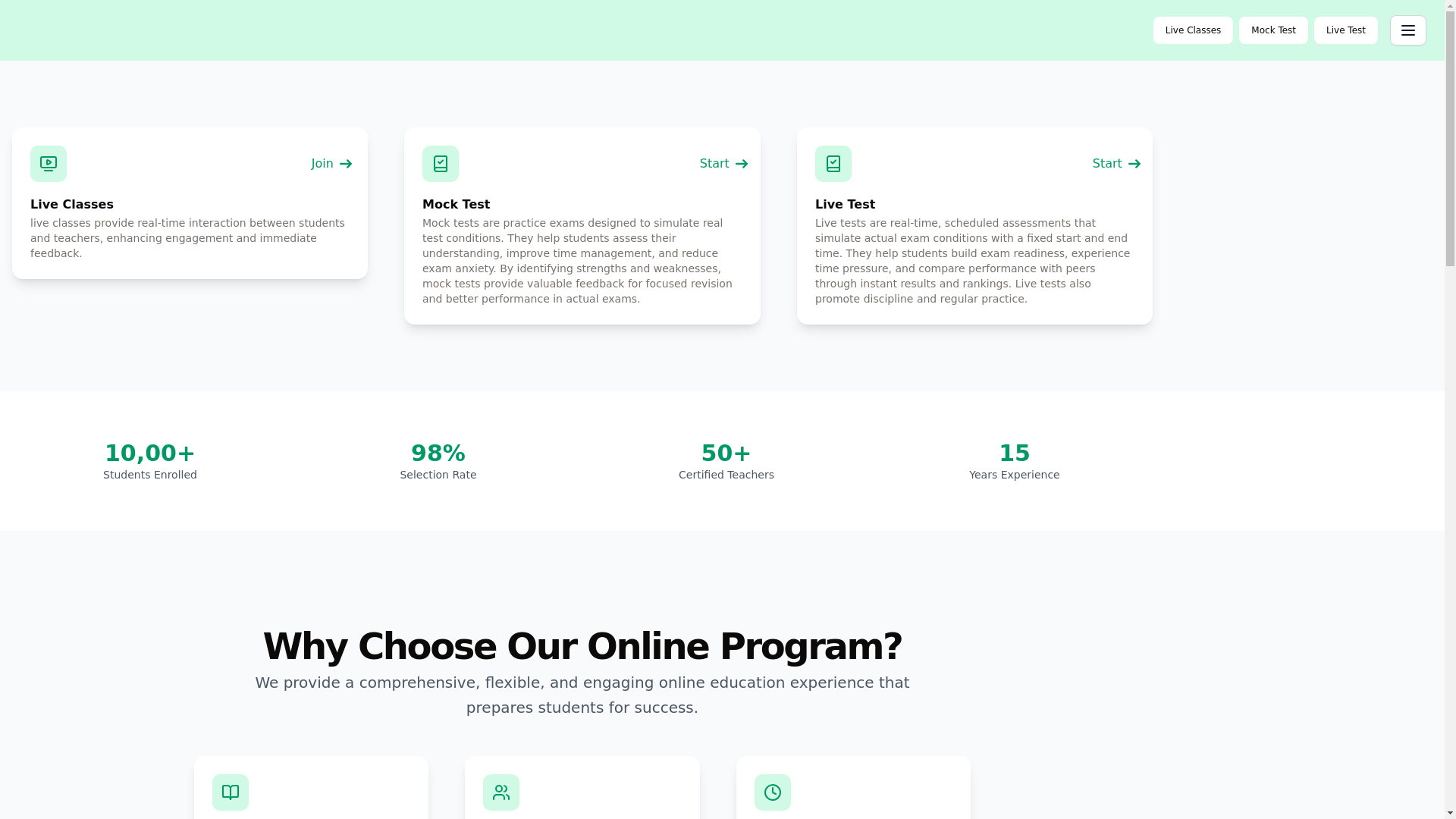 website screenshot of https://classapna.com/