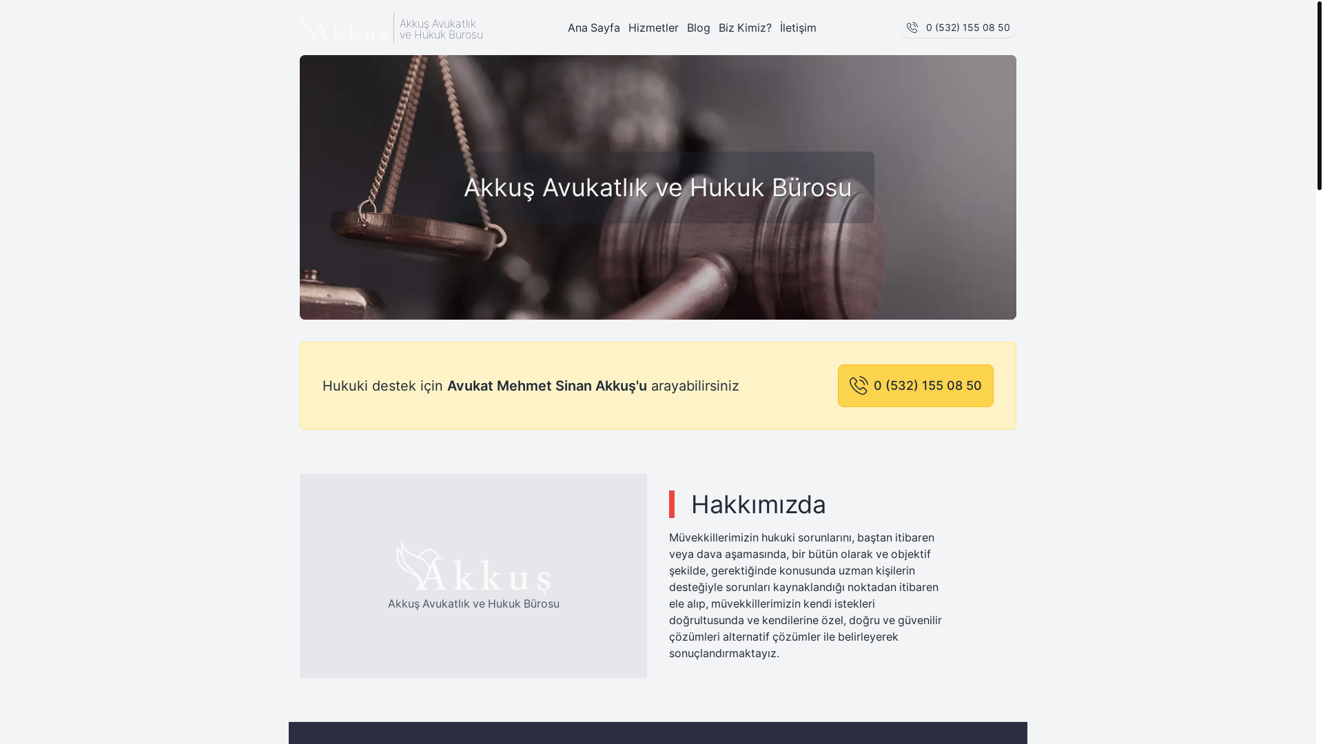 website screenshot of https://akkusavukatlik-com.pages.dev/