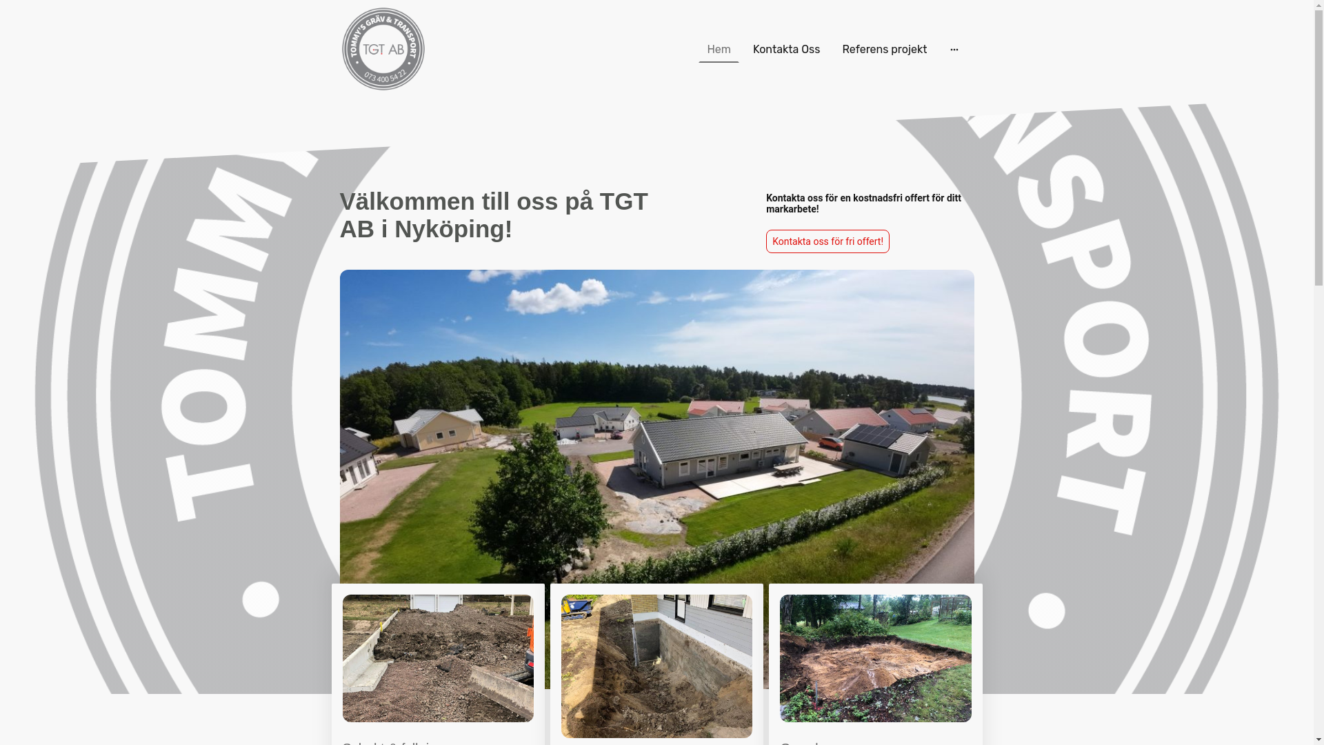 website screenshot of https://xn--markarbetennykping-q3b.se/