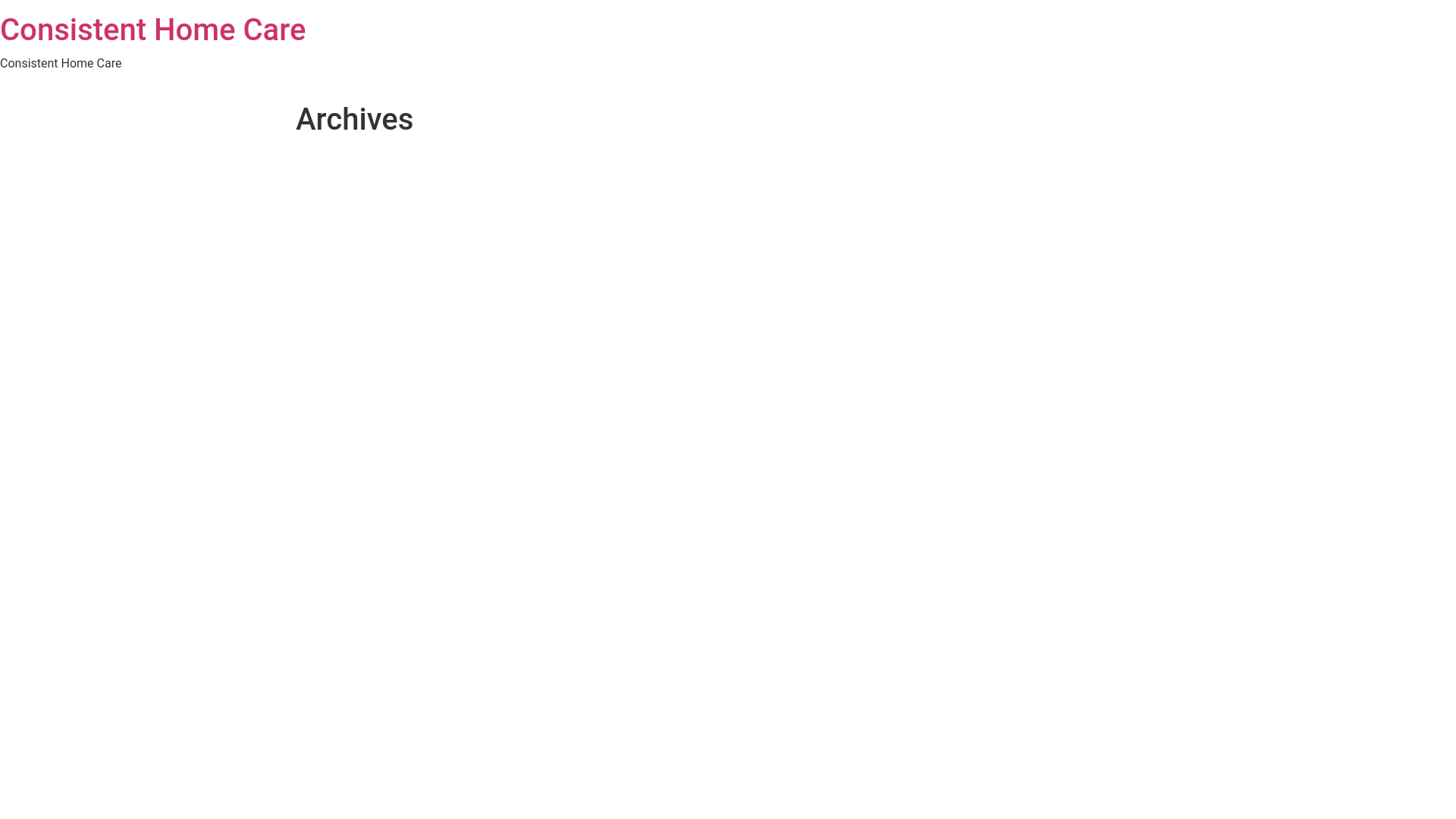 website screenshot of https://consistenthomecare.com/