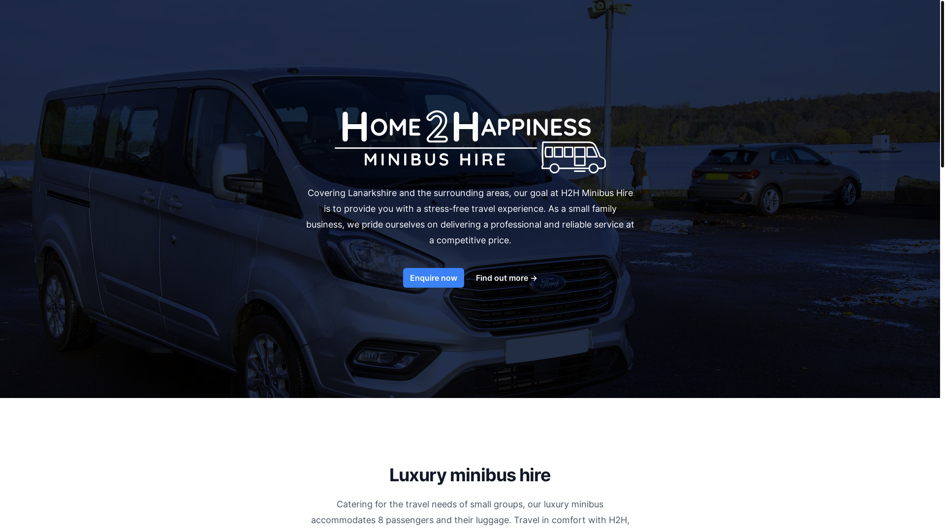 website screenshot of https://h2hminibushire.pages.dev/