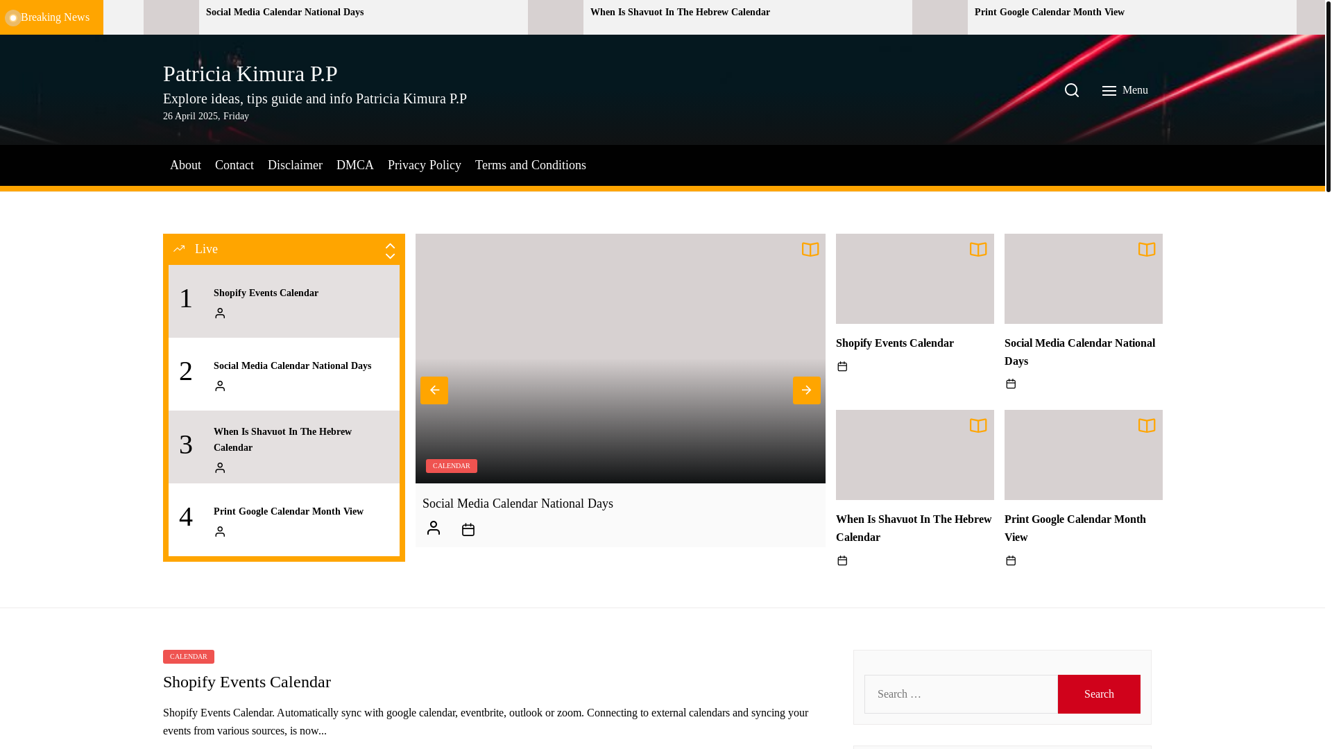 website screenshot of https://patriciakimurapp.pages.dev/