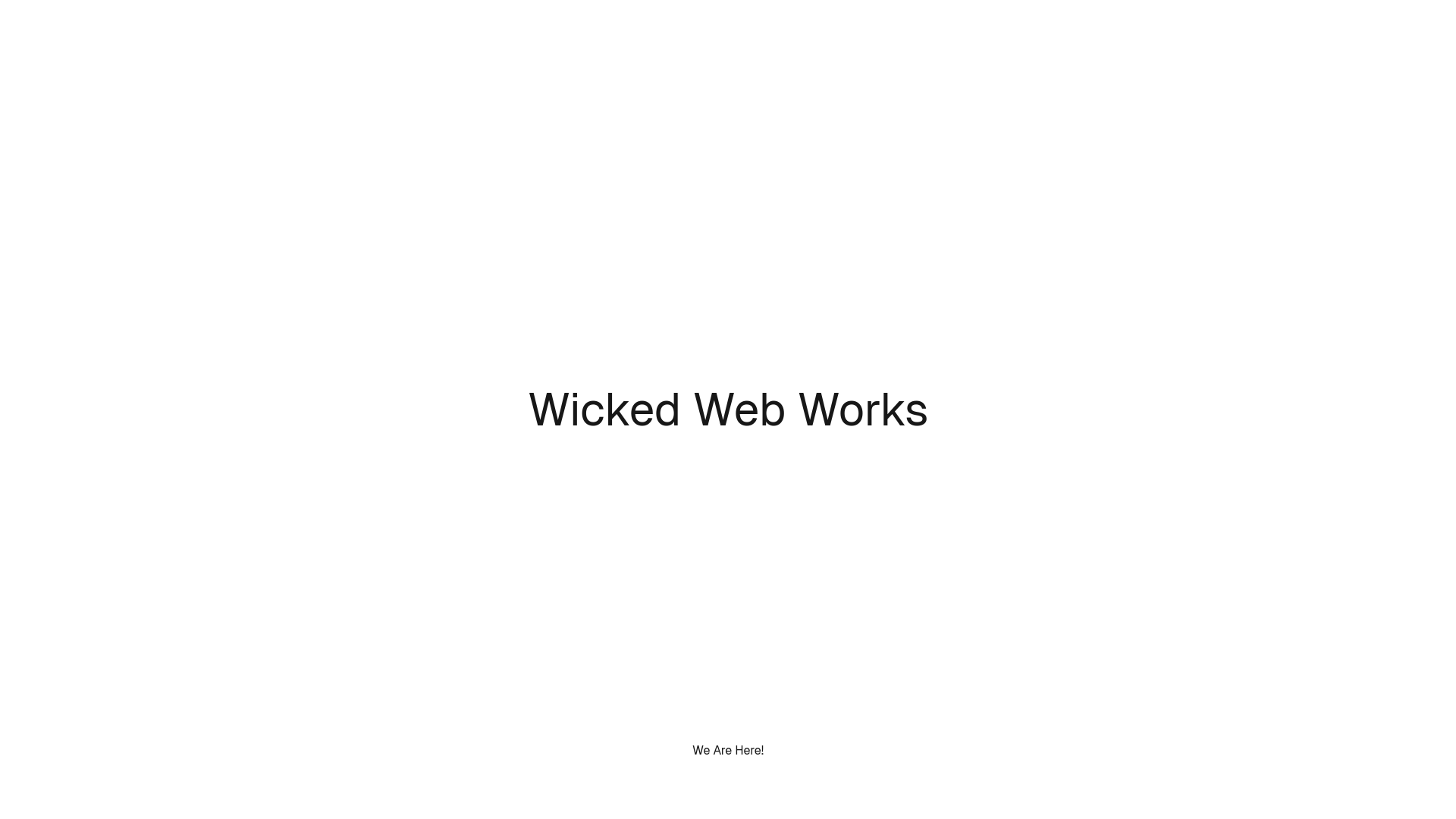 website screenshot of https://wickedwebworks-com.pages.dev/