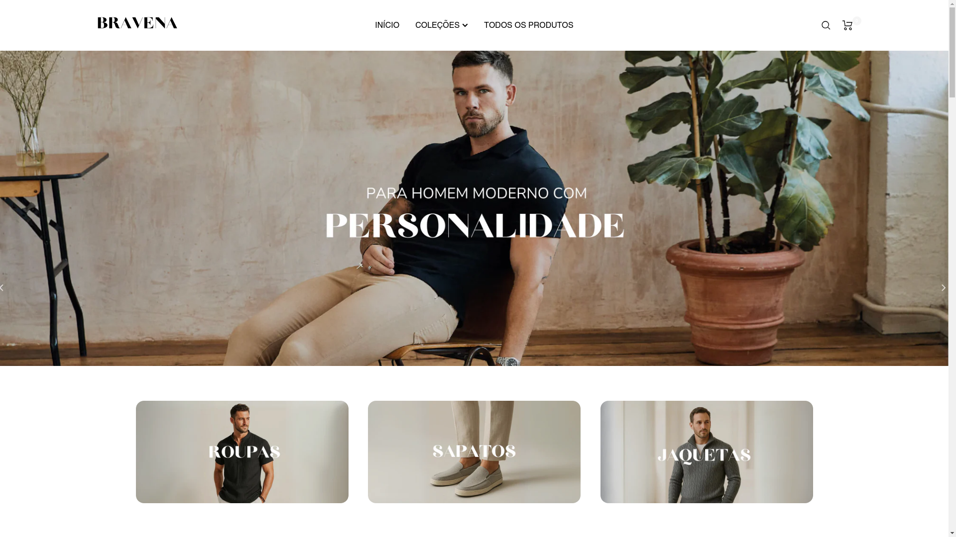 website screenshot of https://usebravena.com/