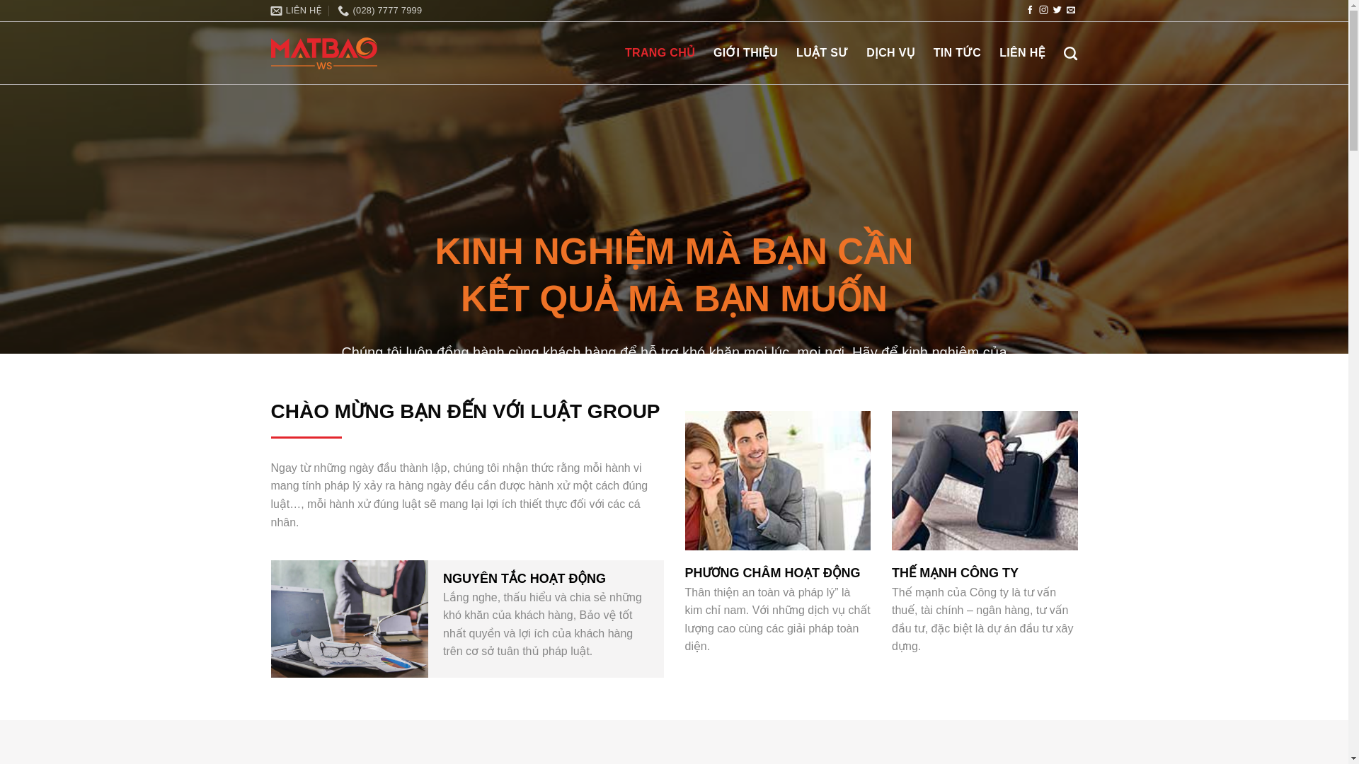 website screenshot of https://luatphuthanh.com.vn/
