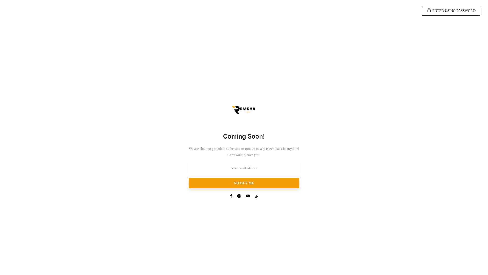 website screenshot of https://remsharani.pk/