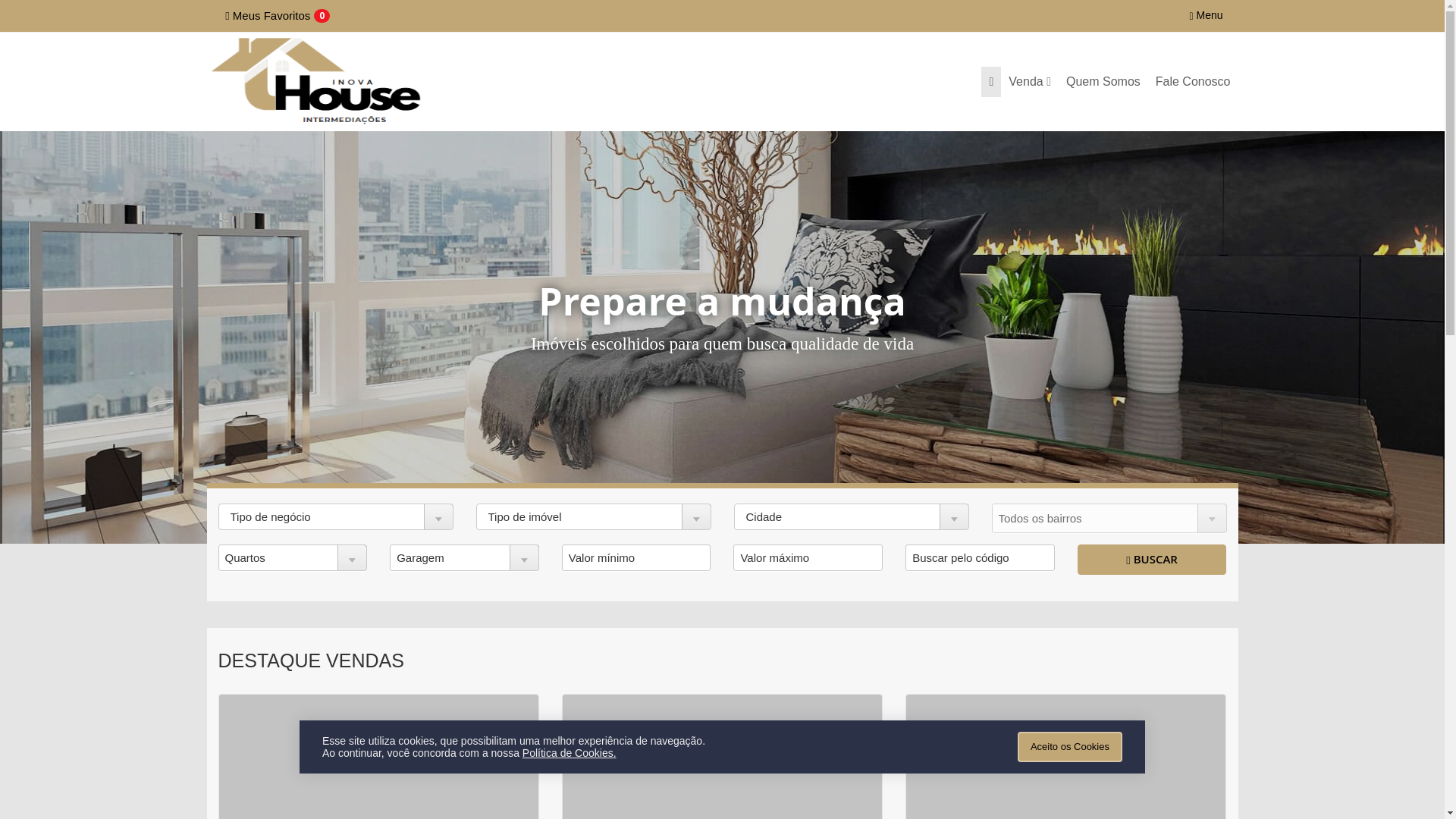 website screenshot of https://inovahouserecuperadora.com.br/
