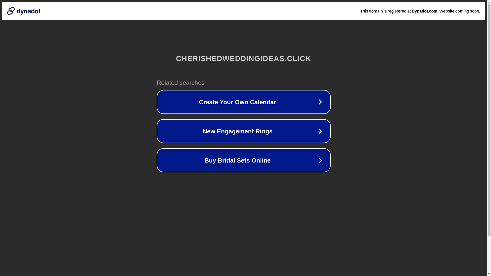 website screenshot of https://cherishedweddingideas.click/