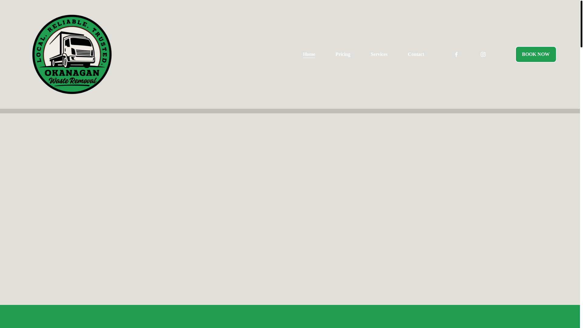 website screenshot of https://okanaganwasteremoval.ca/