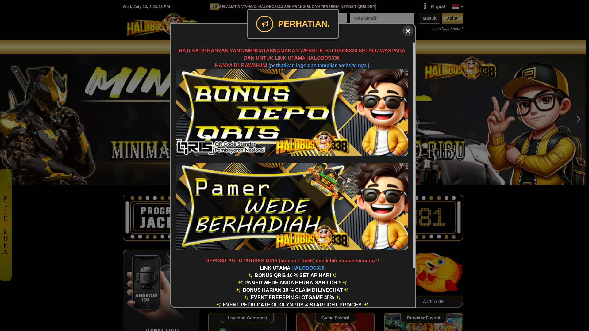 website screenshot of https://halobos338gamef.life/