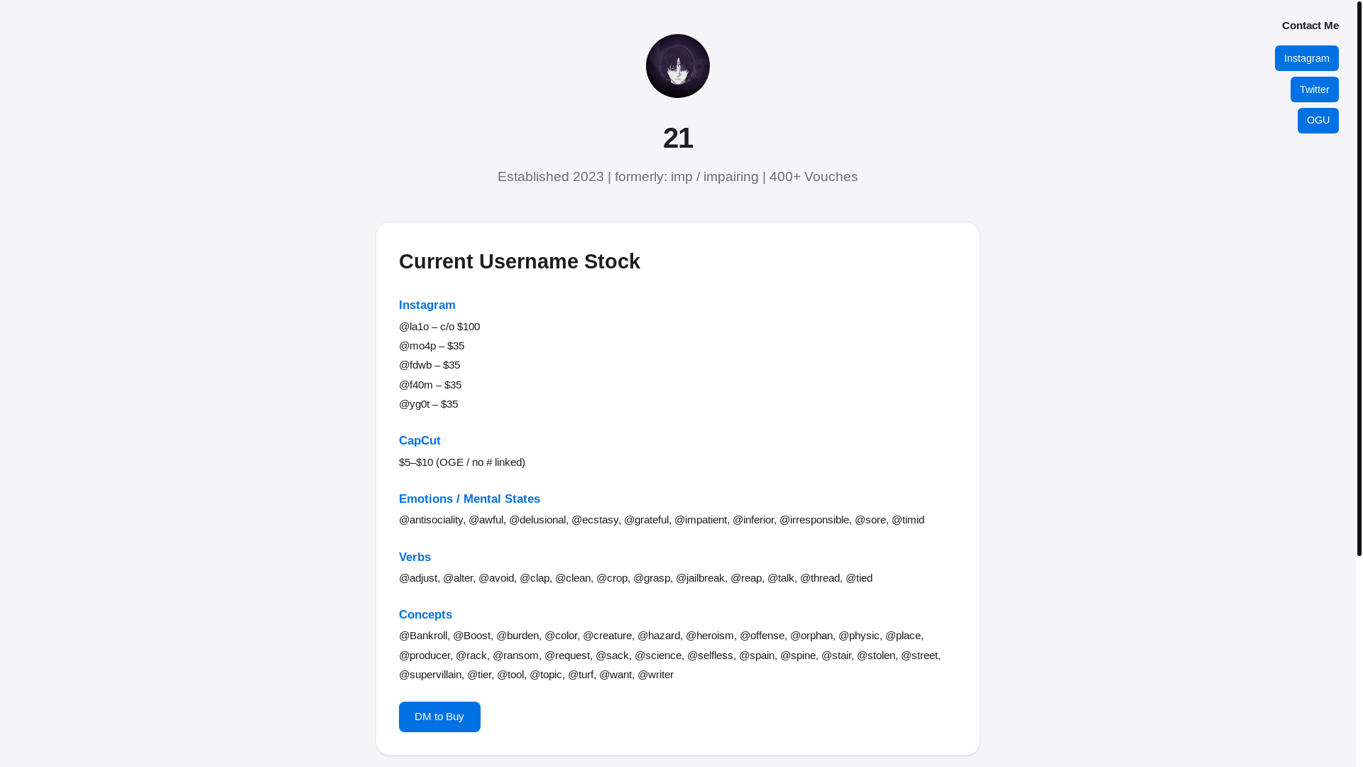 website screenshot of http://2-1.xyz/