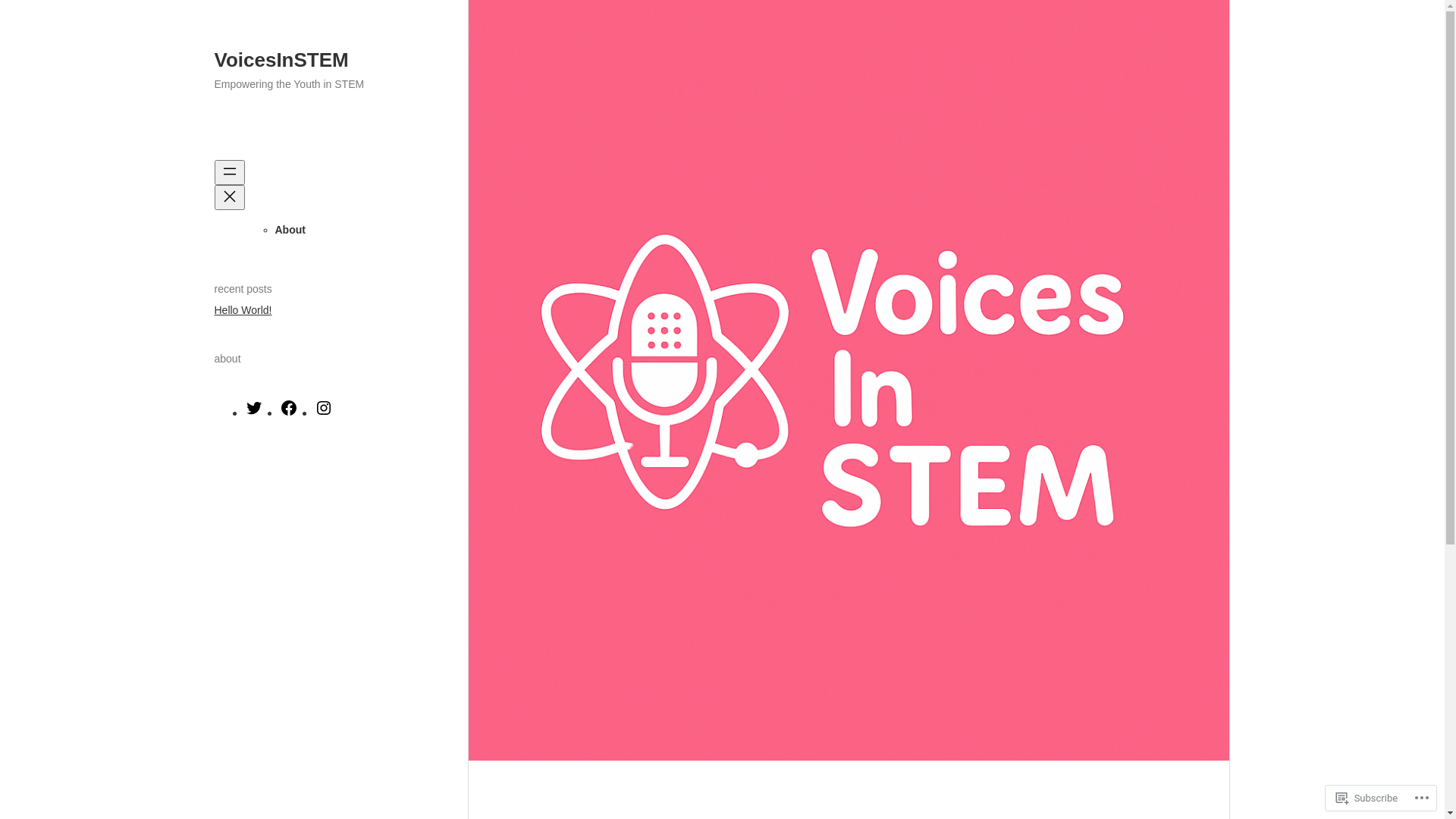 website screenshot of https://voicesinstem.blog/