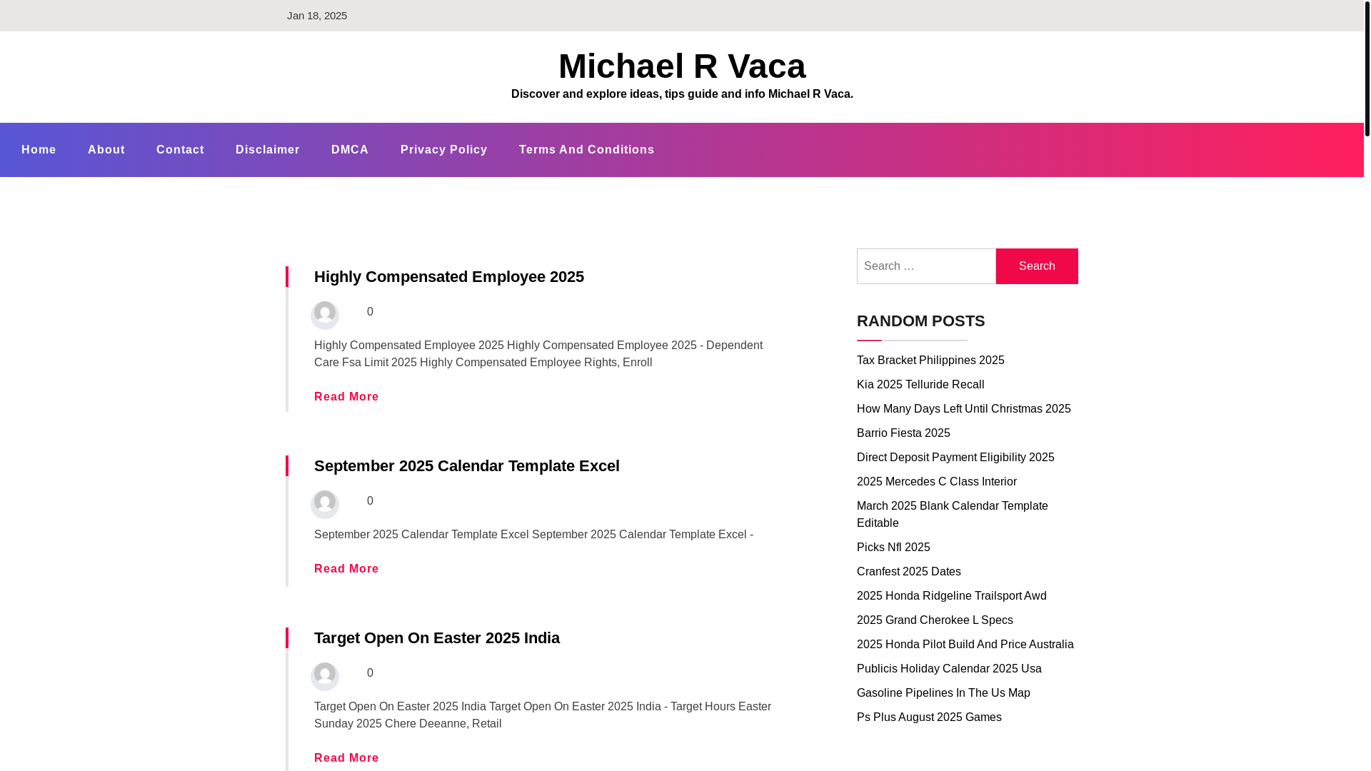 website screenshot of https://michaelrvacab.pages.dev/