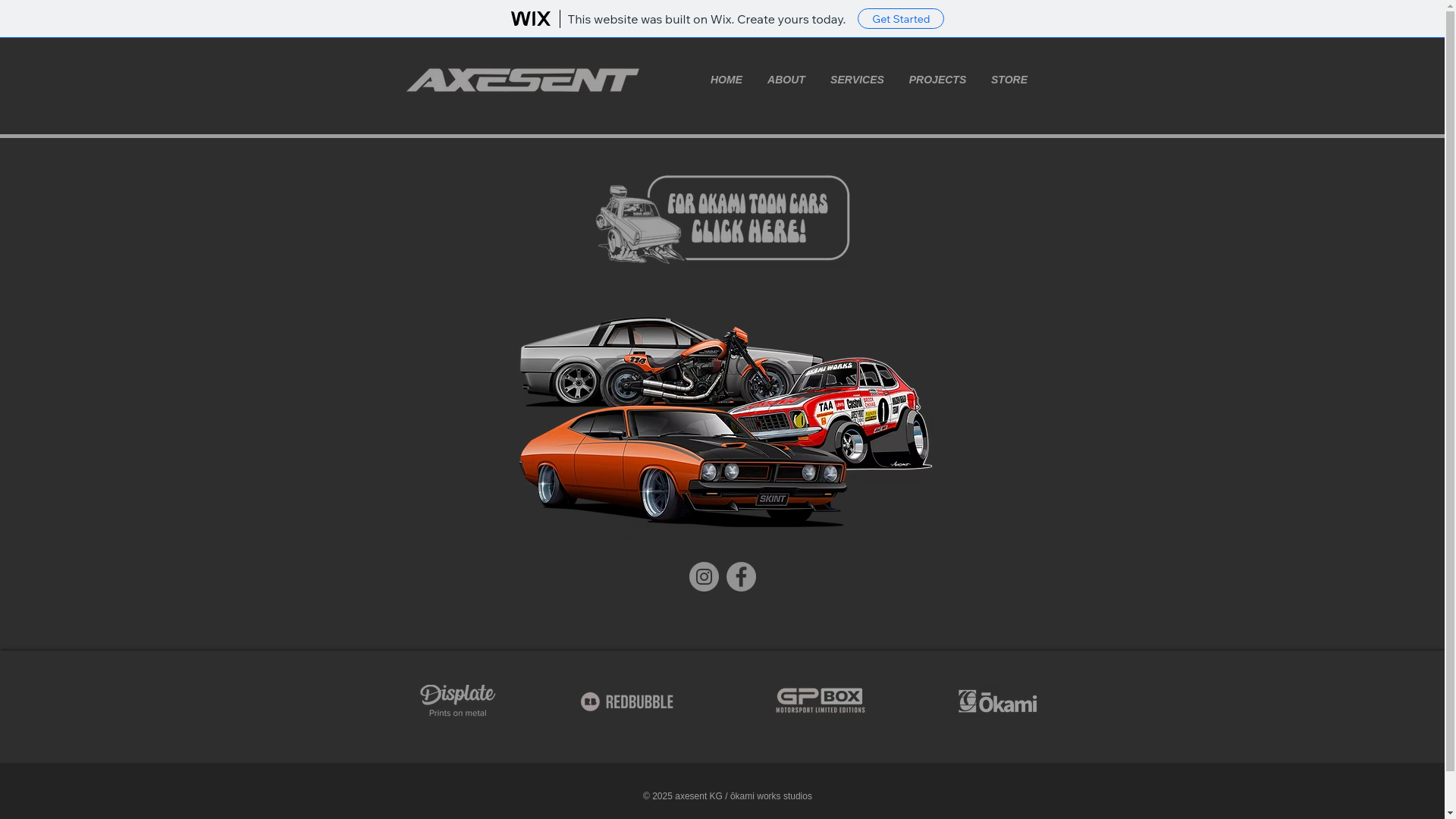 website screenshot of https://axekg.com/