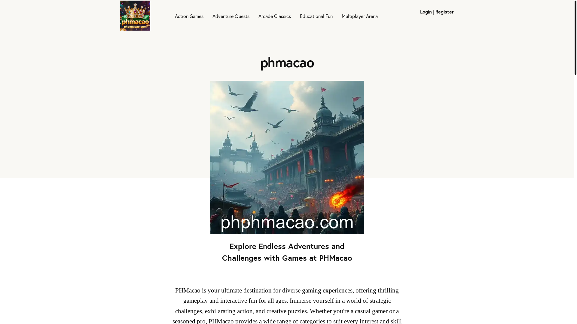 website screenshot of https://phphmacao.com/