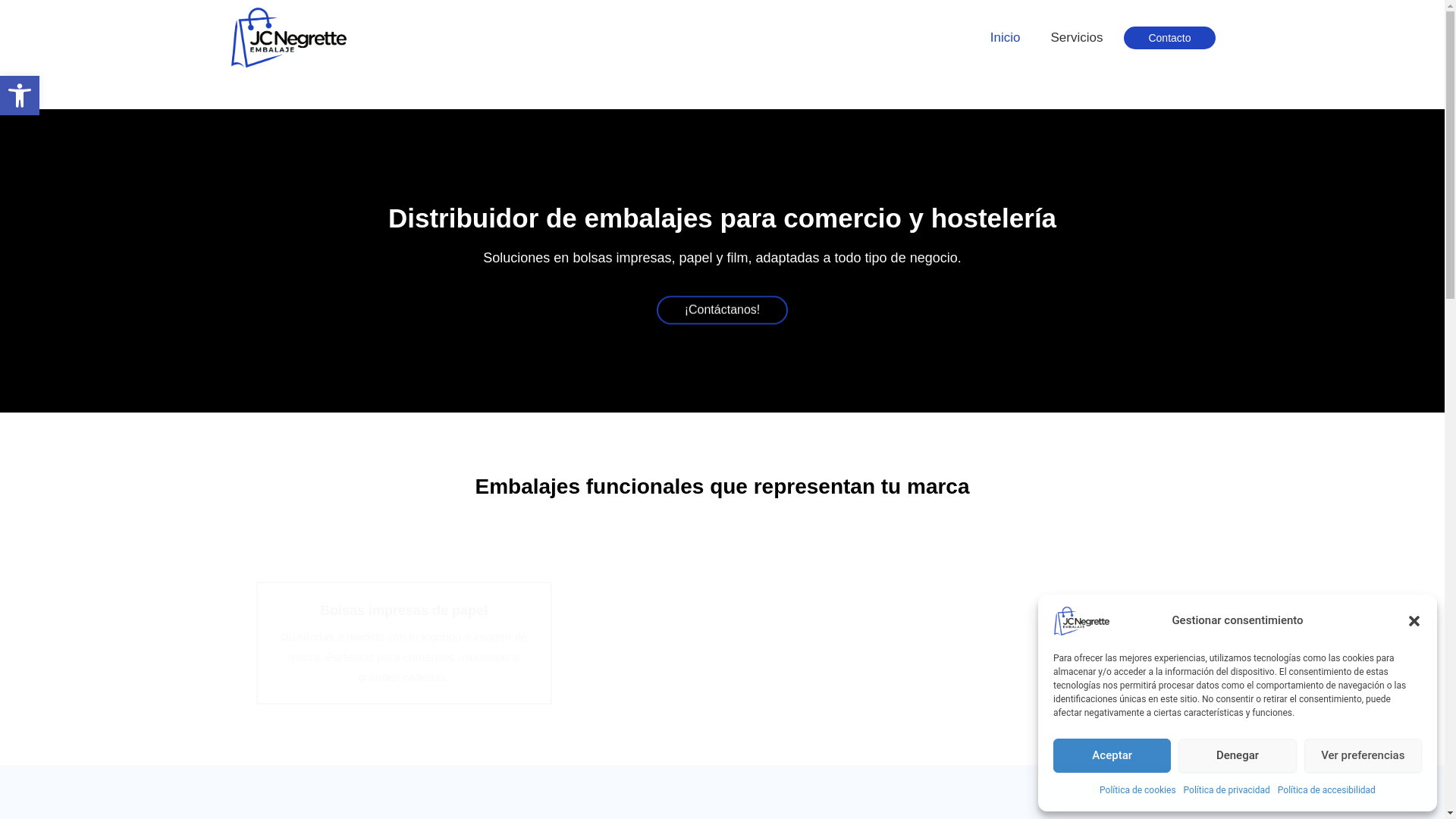 website screenshot of https://embalajesyenvasesjcna.com/