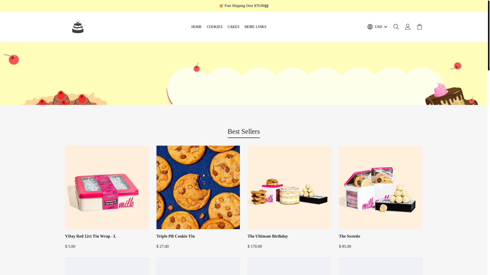 website screenshot of https://charmdeal.shop/