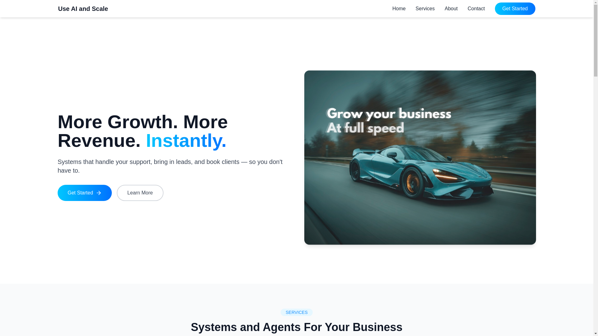 website screenshot of https://foraiagents.com/