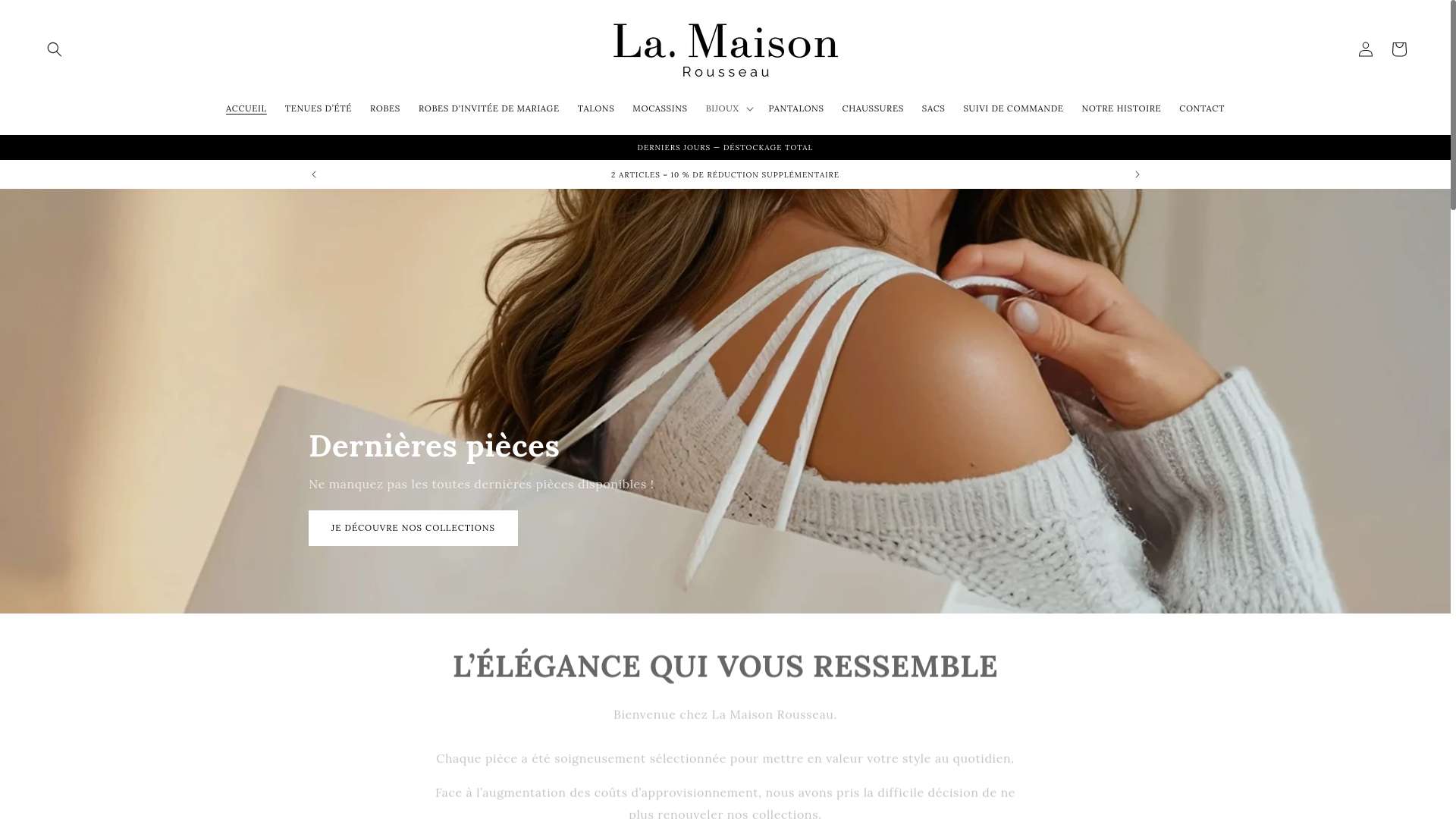 website screenshot of https://lamaison-camille.be/