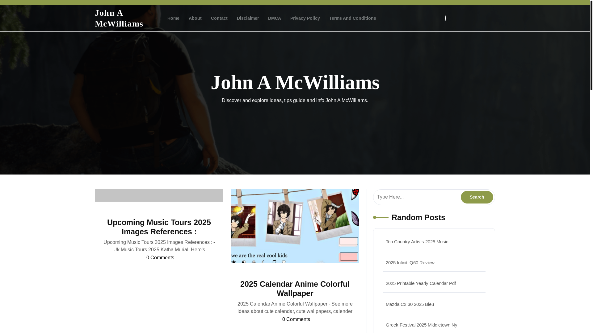 website screenshot of https://johnamcwilliamss.pages.dev/