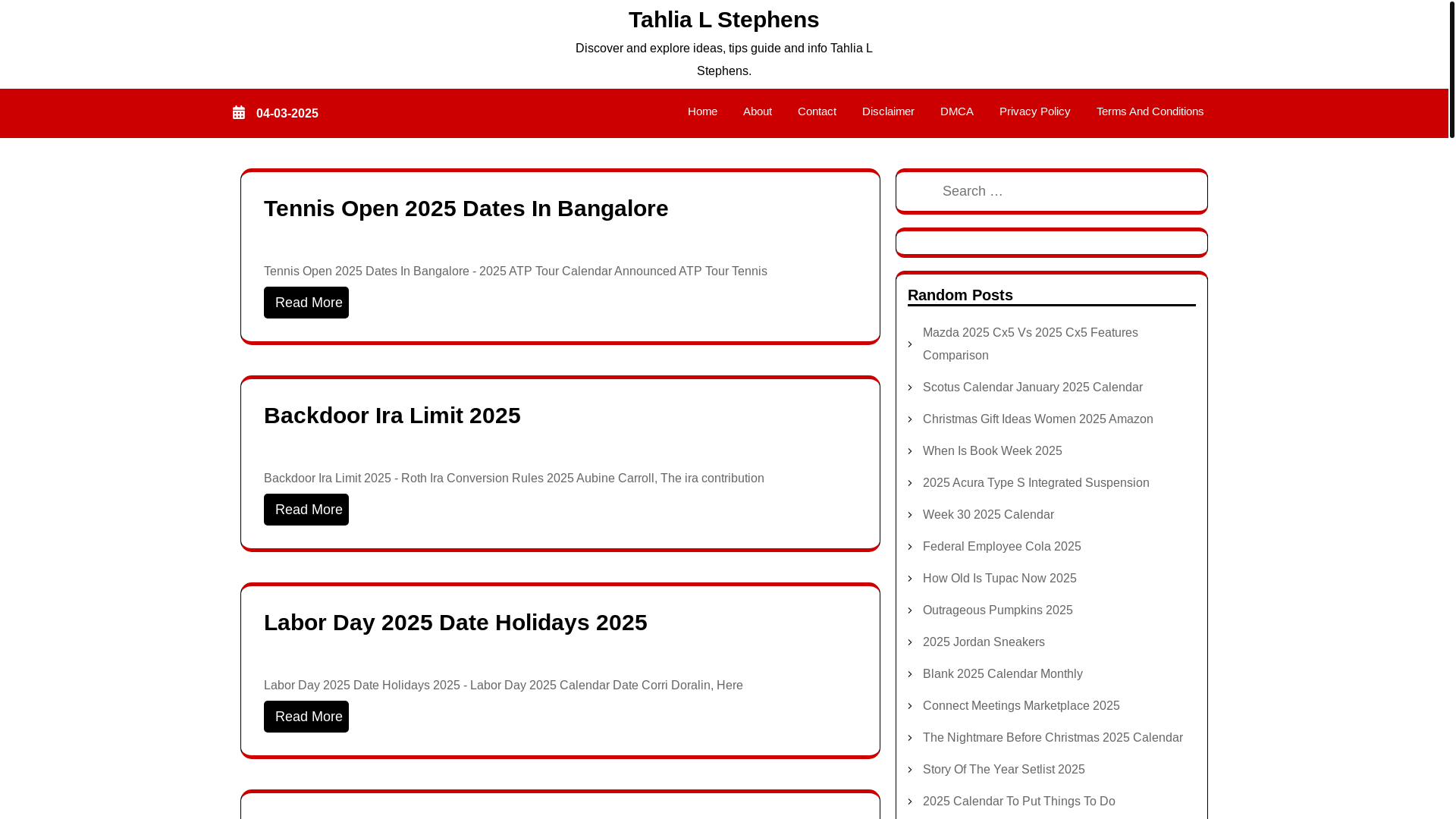 website screenshot of https://tahlialstephens.pages.dev/