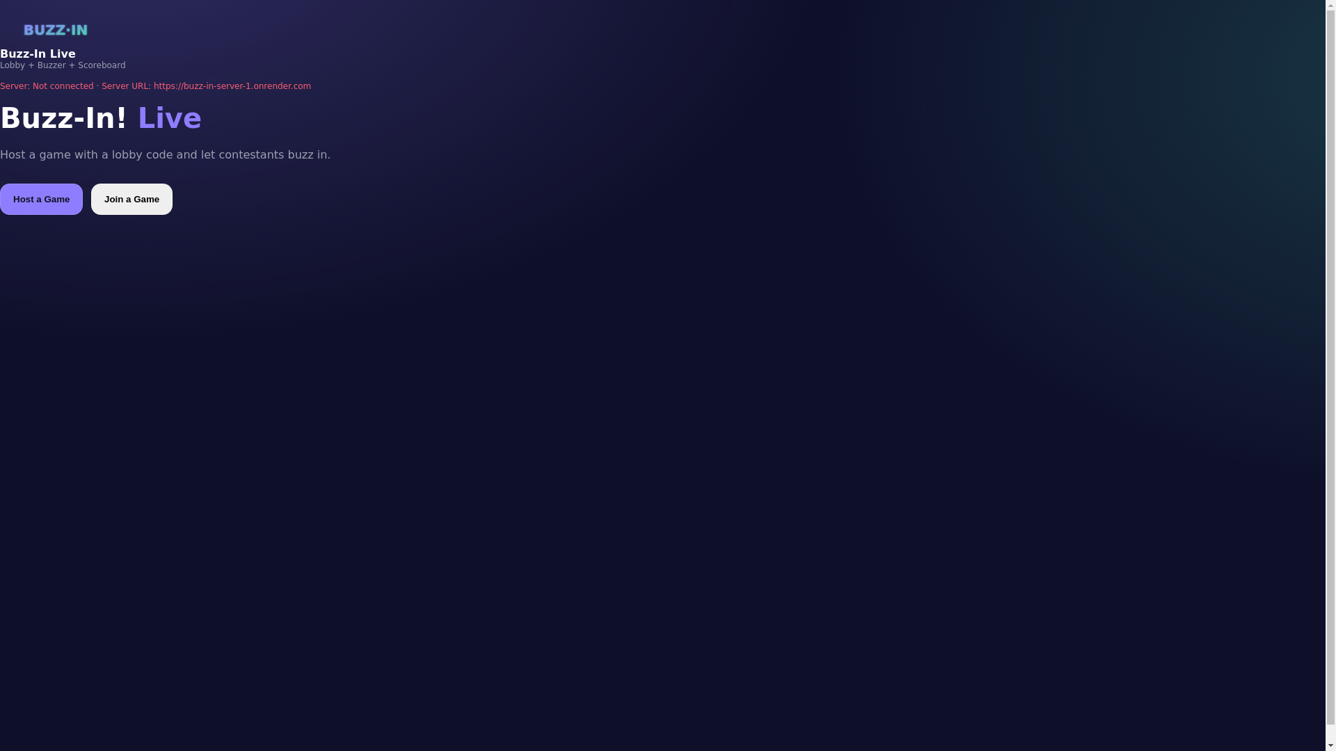website screenshot of https://new-buzz-in-client.pages.dev/