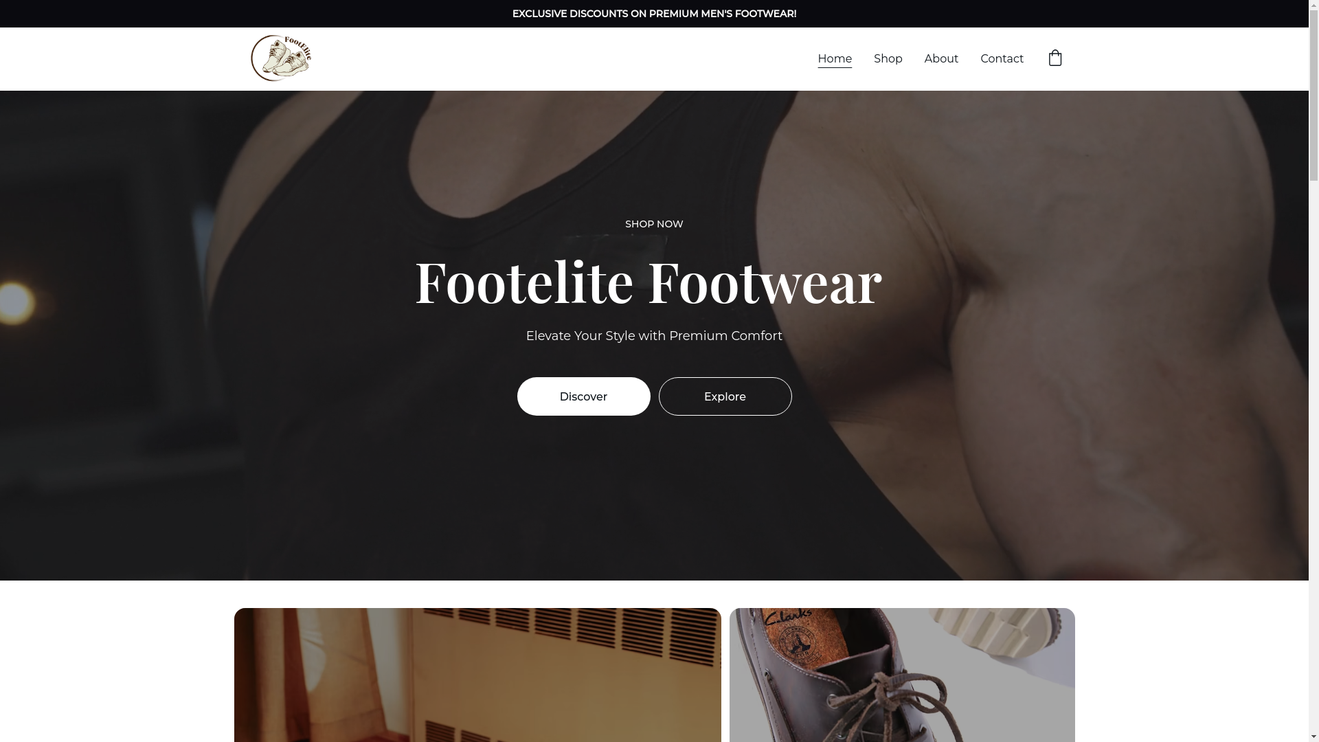 website screenshot of https://footelite.online/