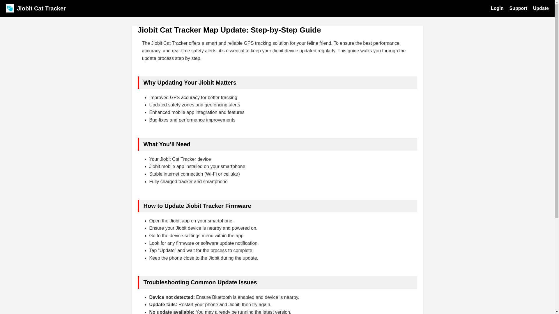 website screenshot of https://jiobit-cat-tracker.pages.dev/