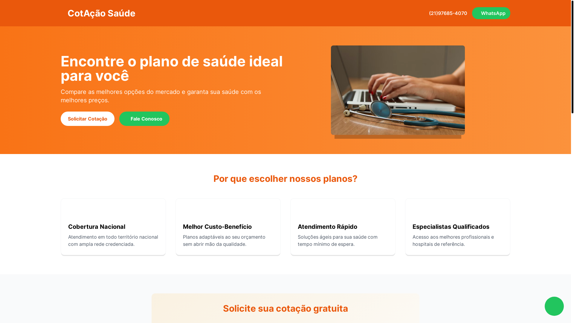 website screenshot of https://planos-atendimento-ja.pages.dev/