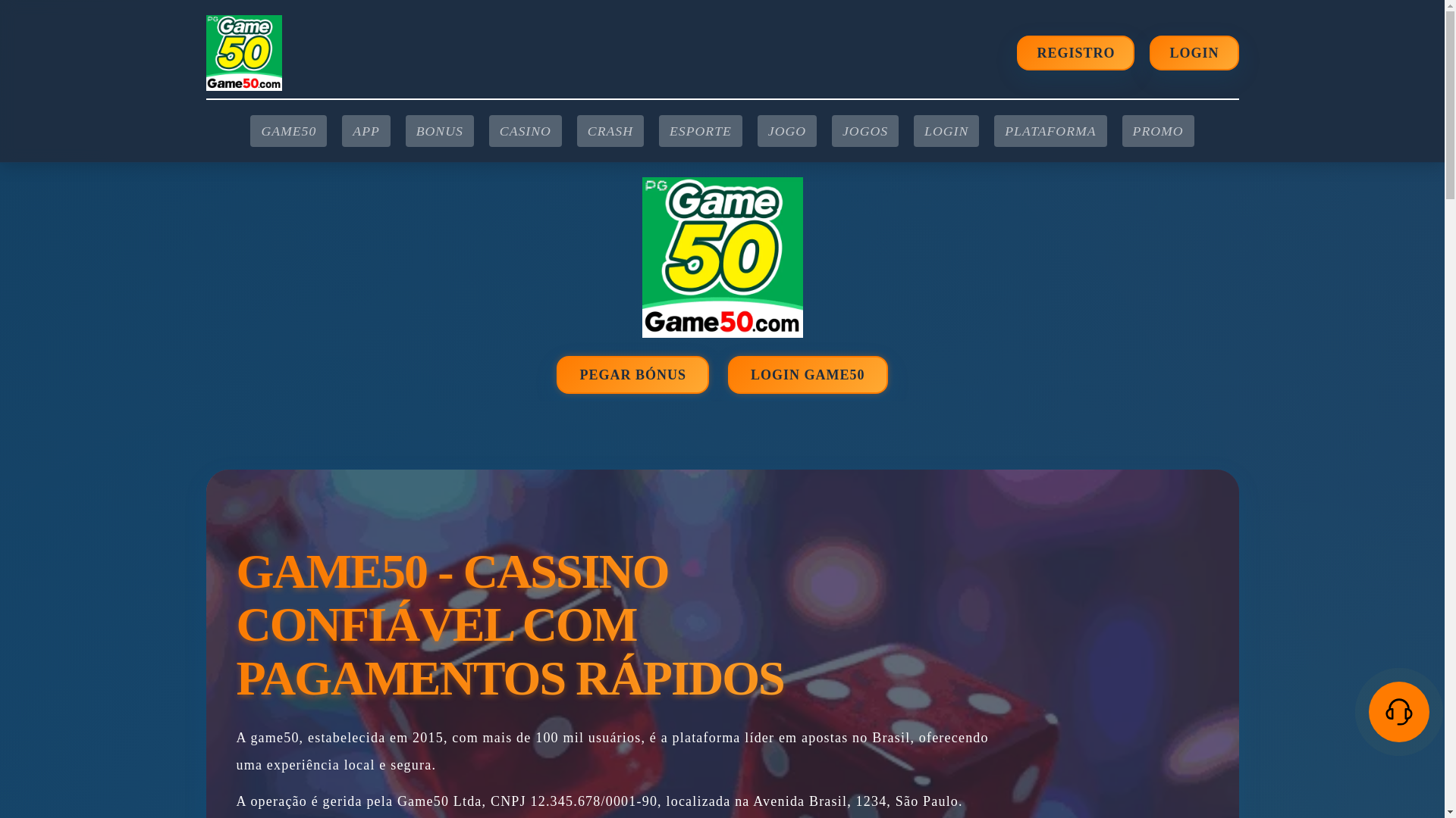 website screenshot of https://game50u.com/