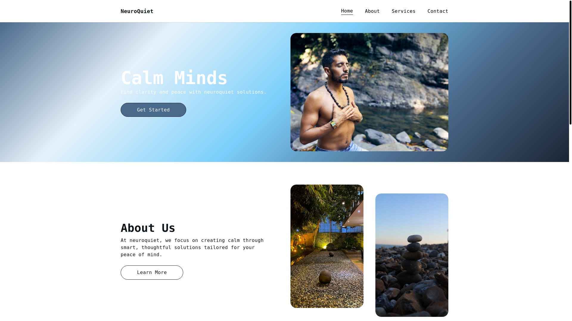 website screenshot of https://trustedneuroquiet.shop/