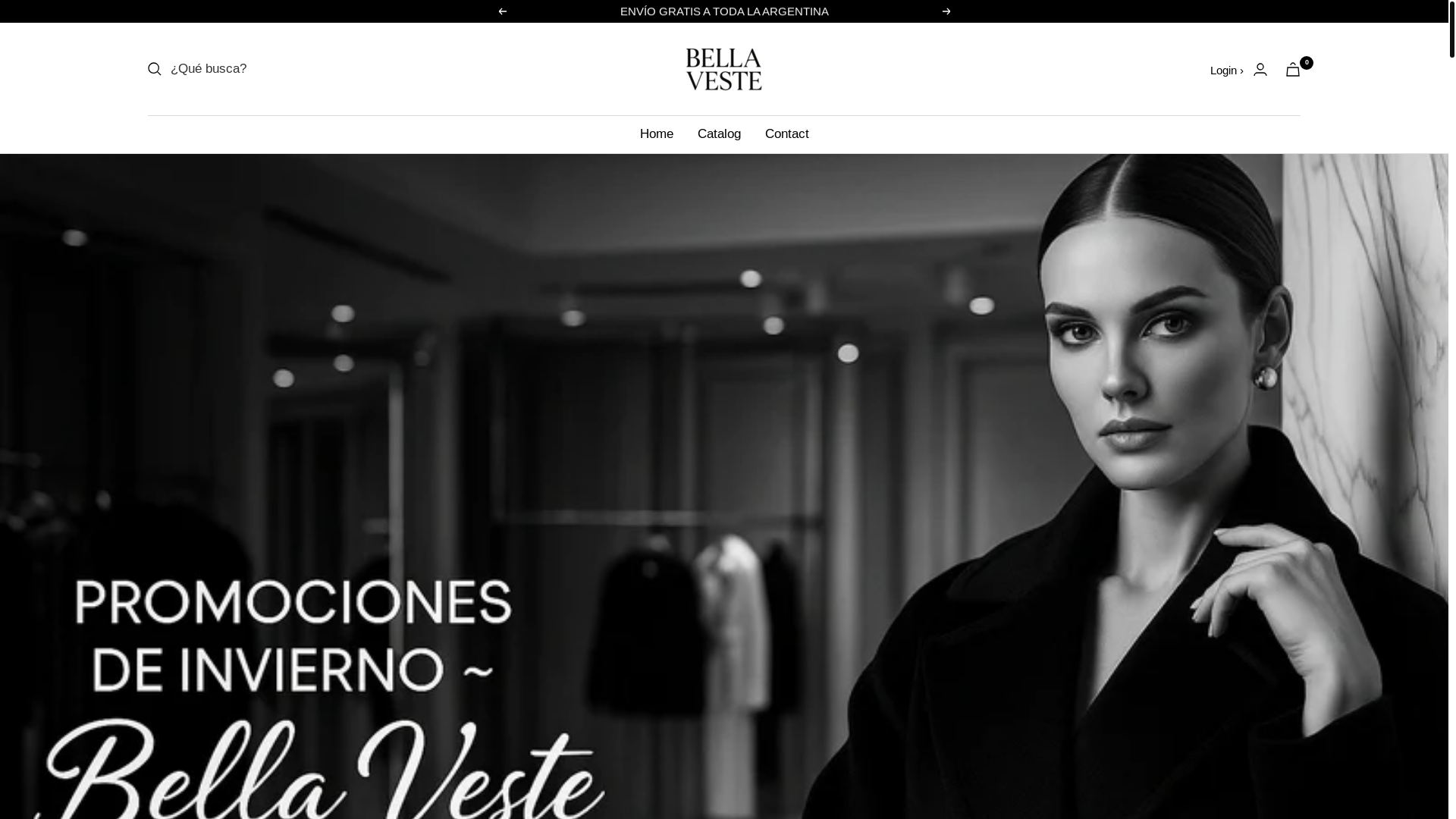 website screenshot of https://bellaveste-ar.site/